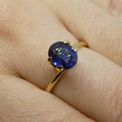 1.89ct Oval Blue Sapphire from Nigeria