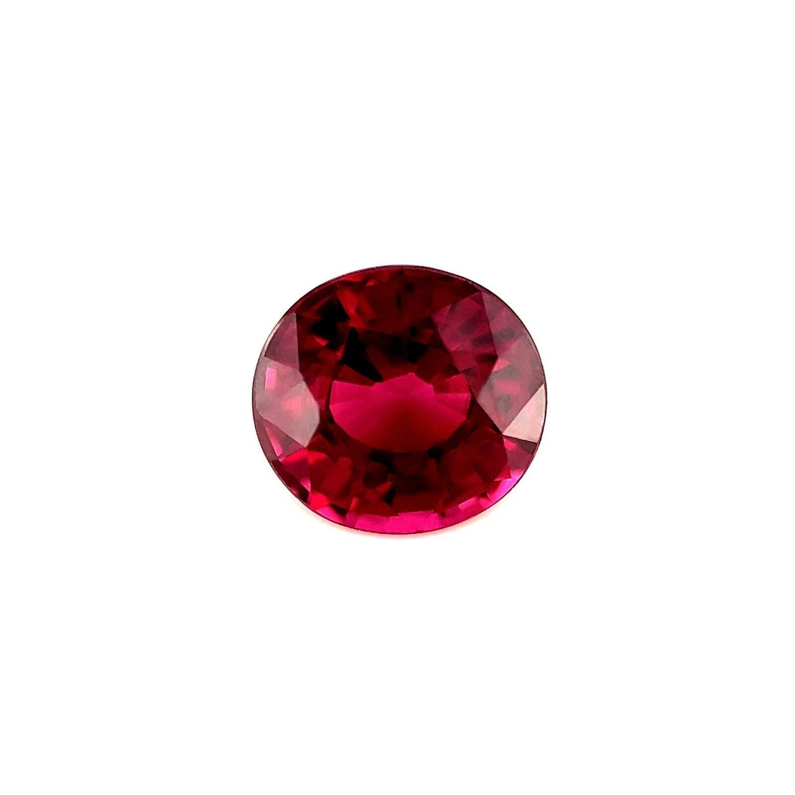 1.89 Carat Pink Purple Natural Rhodolite Garnet Oval Cut Loose Gemstone VS For Sale