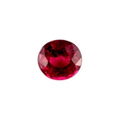 1.89 Carat Pink Purple Natural Rhodolite Garnet Oval Cut Loose Gemstone VS