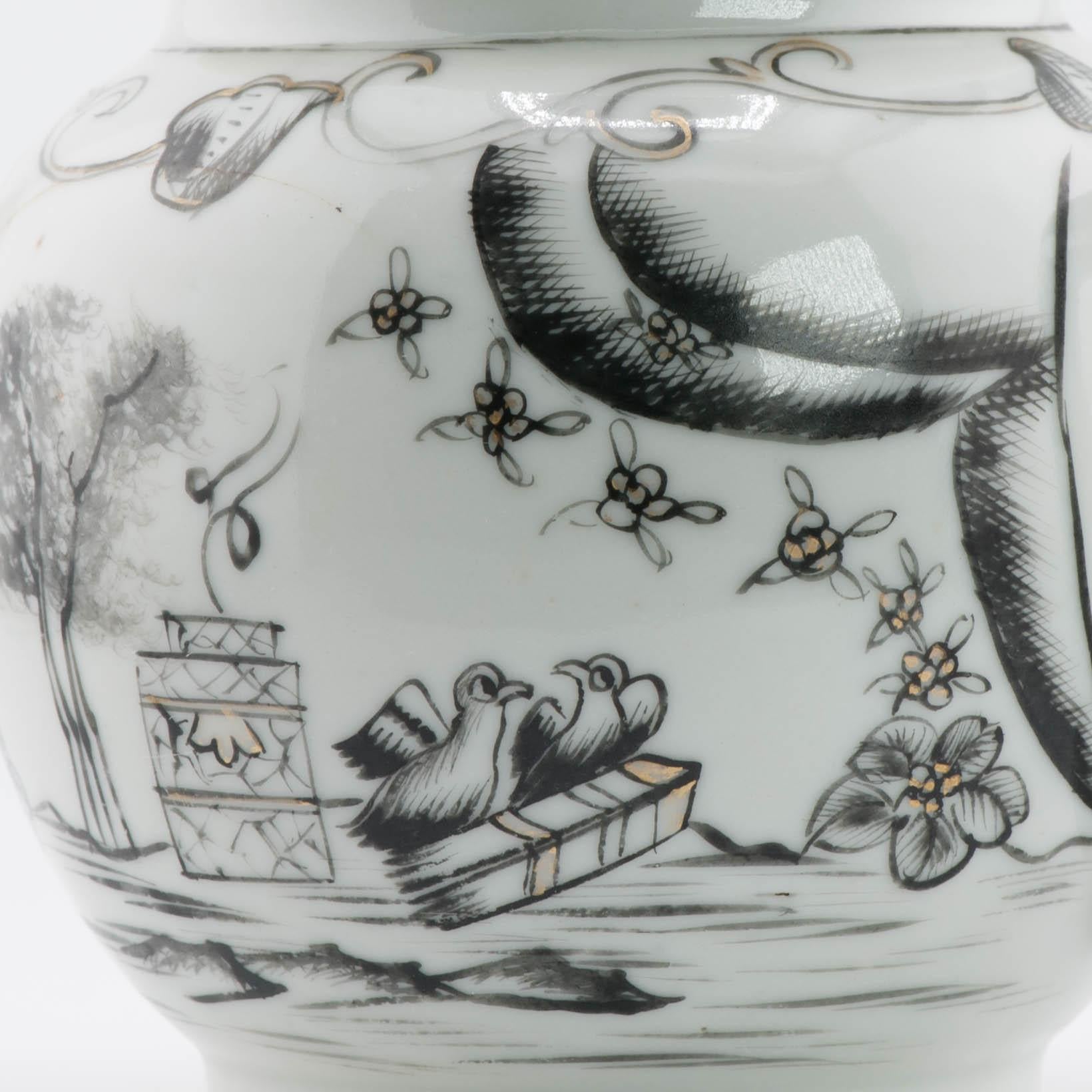 Théière Valentines Patter de Commande Qianlong en porcelaine chinoise du 18e siècle en vente 2
