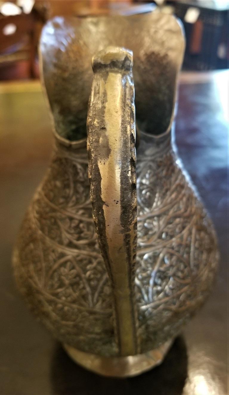 18th Century Indo-Persian Bronze Pitcher 6
