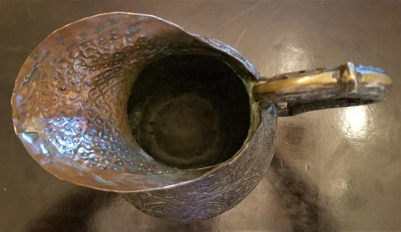 Anglo-Indian 18th Century Indo-Persian Bronze Pitcher