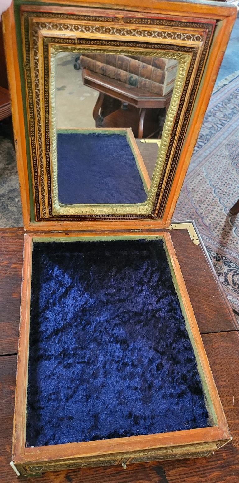 18C IndoPersian Campaign Vanity Box For Sale at 1stDibs