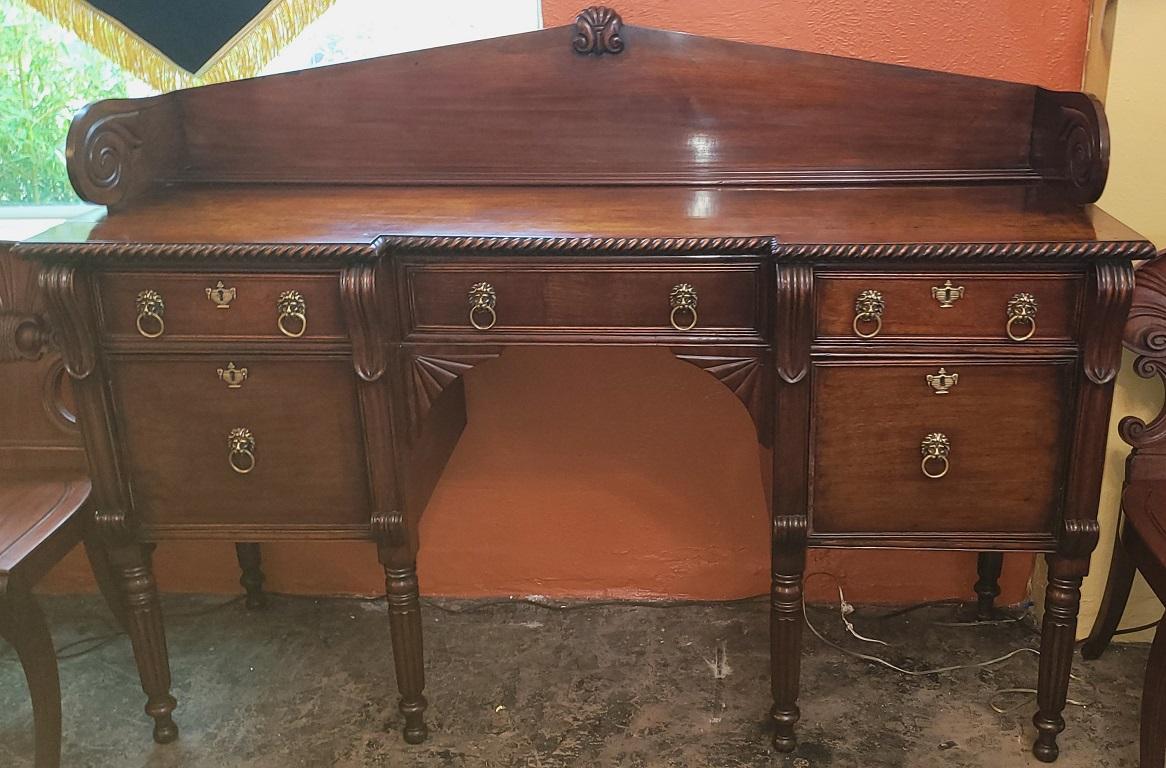 18th Century Irish Georgian Cork Sideboard For Sale 6