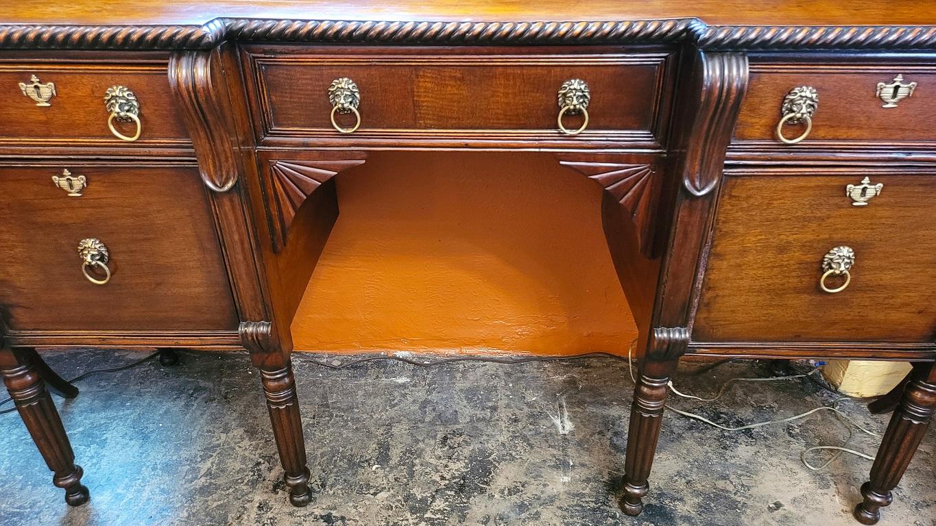 18th Century Irish Georgian Cork Sideboard For Sale 1