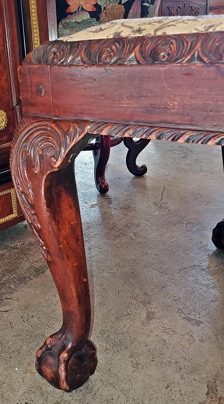 18th Century Pair of Large Chippendale Style Ribbonback Chairs 2