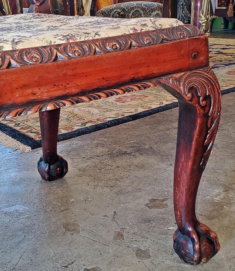 18th Century Pair of Large Chippendale Style Ribbonback Chairs 3