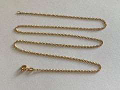 18ct 750 Gold 19.75" Chain