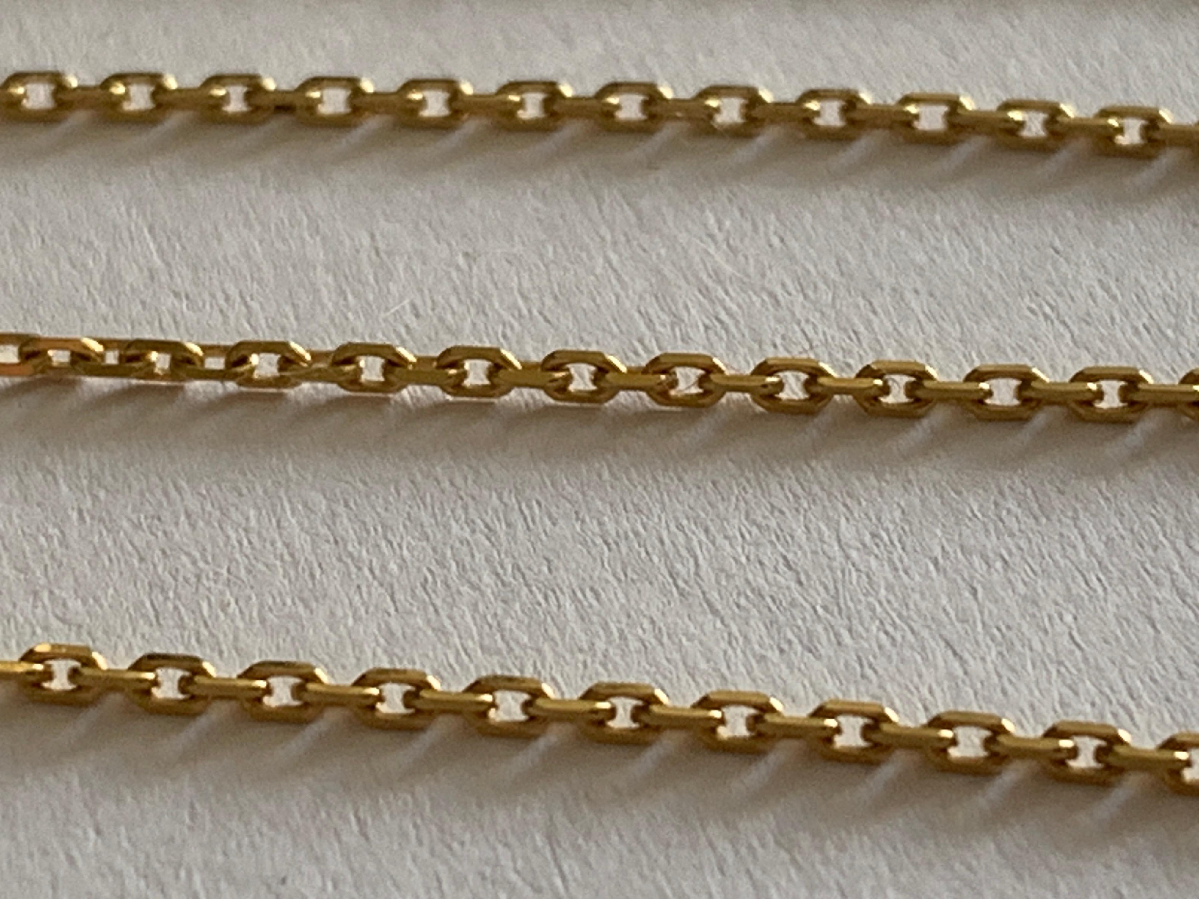 Cadena de oro 750 18 ct 19,75 en Bueno estado para la venta en London, GB