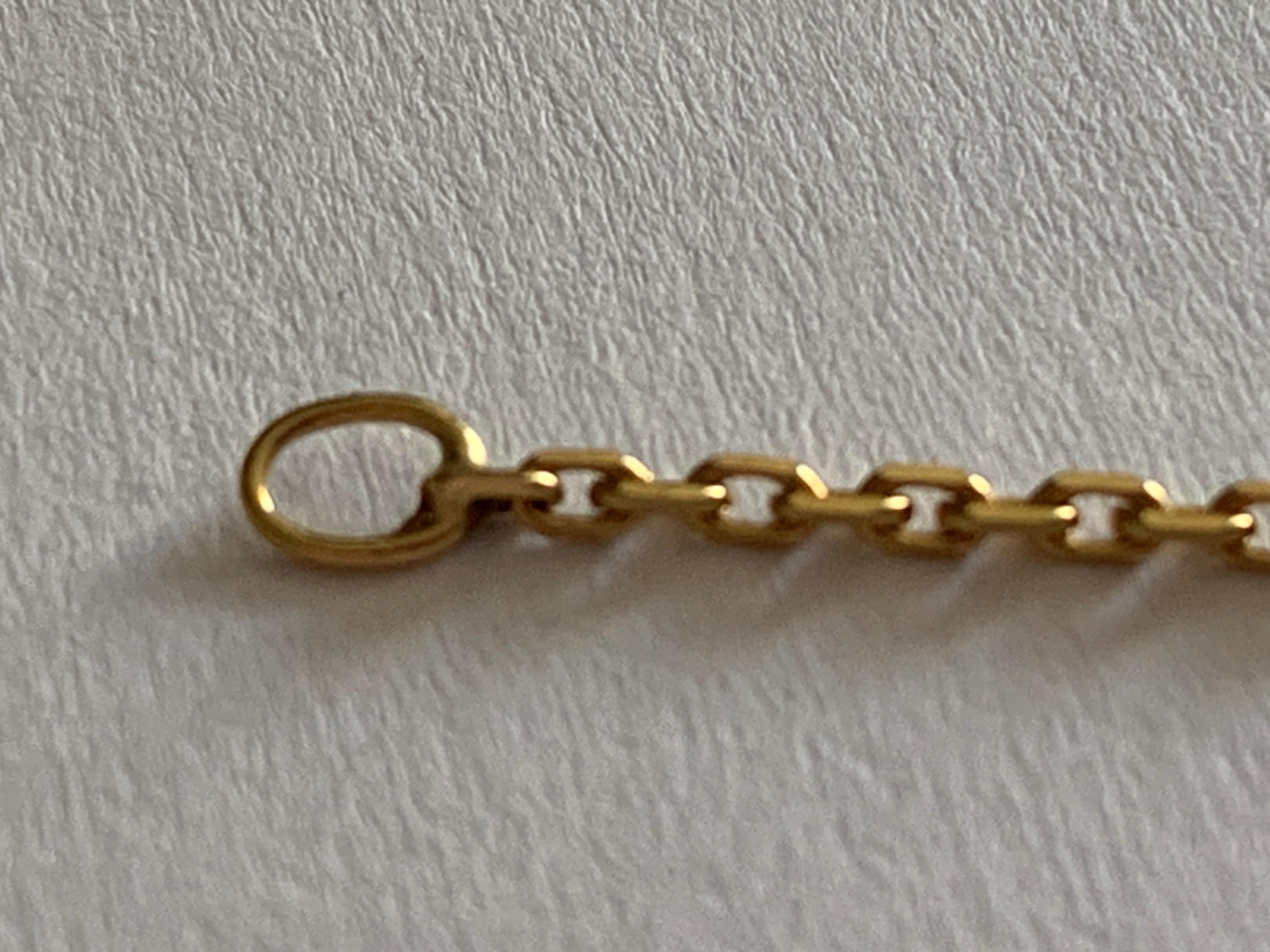 Cadena de oro 750 18 ct 19,75 en venta 5