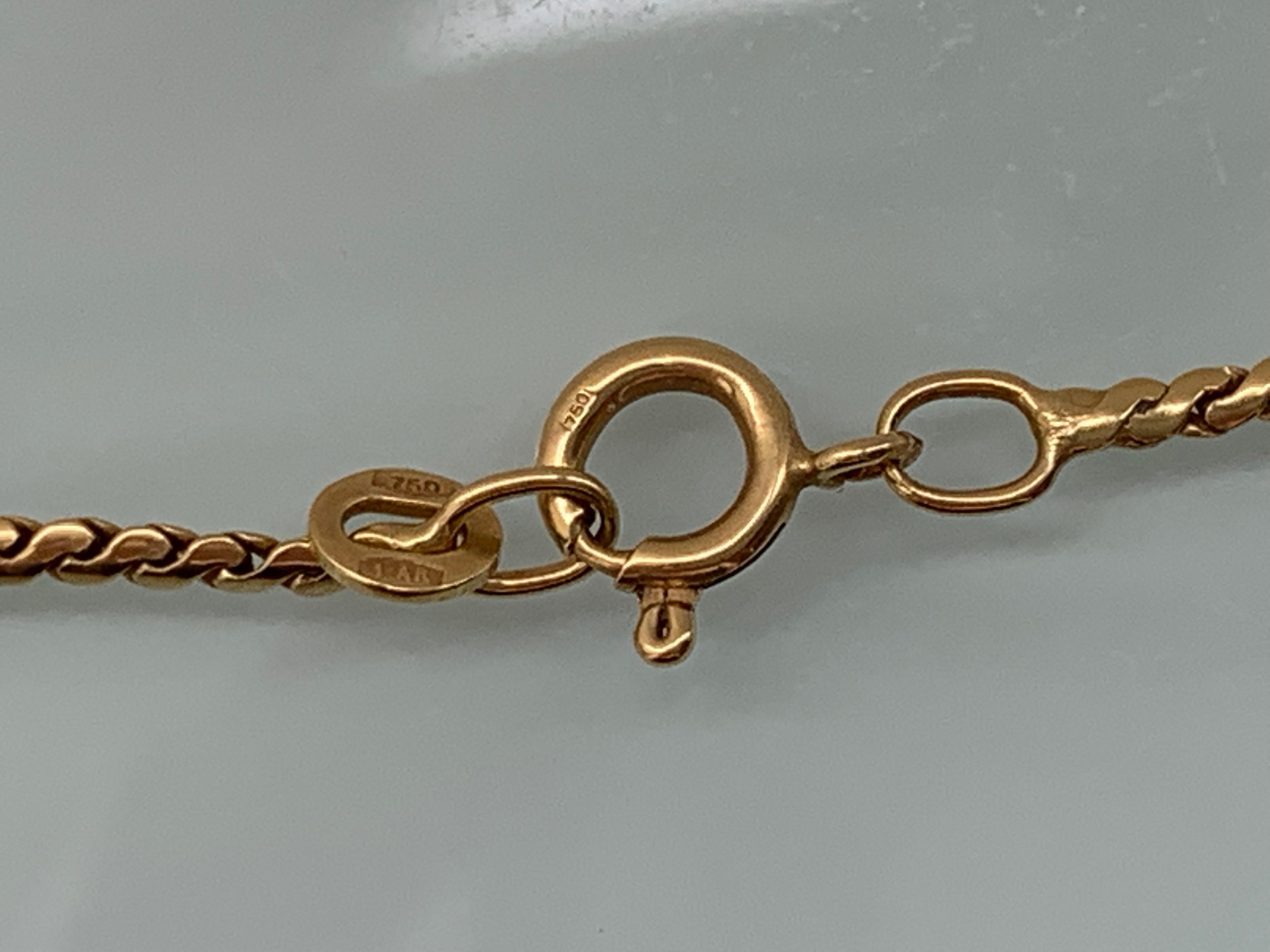 18ct 750 Gold Chain by UnoAerre 2