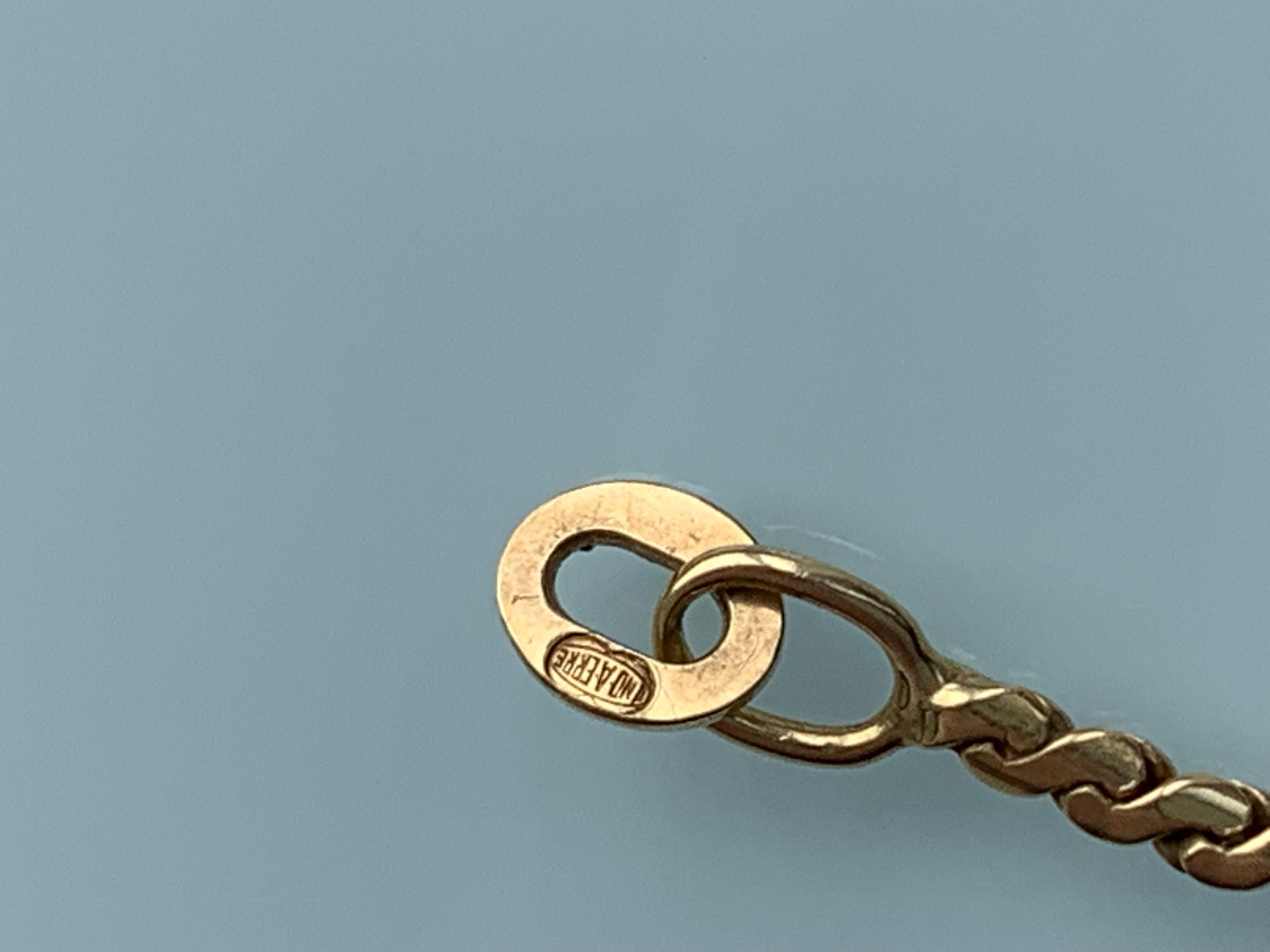 18ct 750 Gold Chain by UnoAerre In Good Condition In London, GB