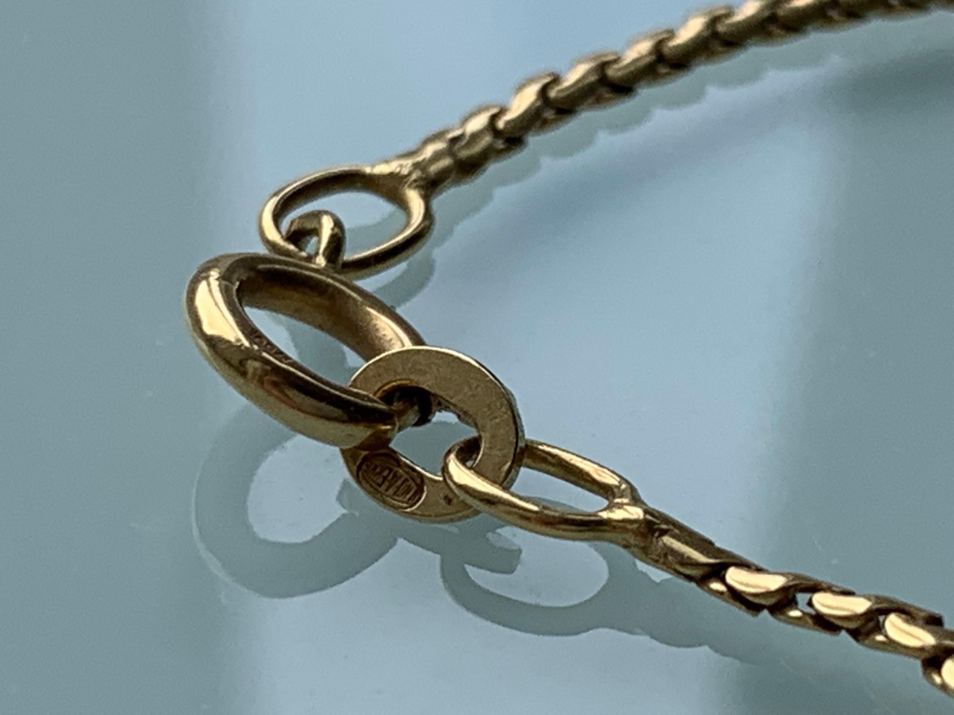 Women's or Men's 18ct 750 Gold Chain by UnoAerre