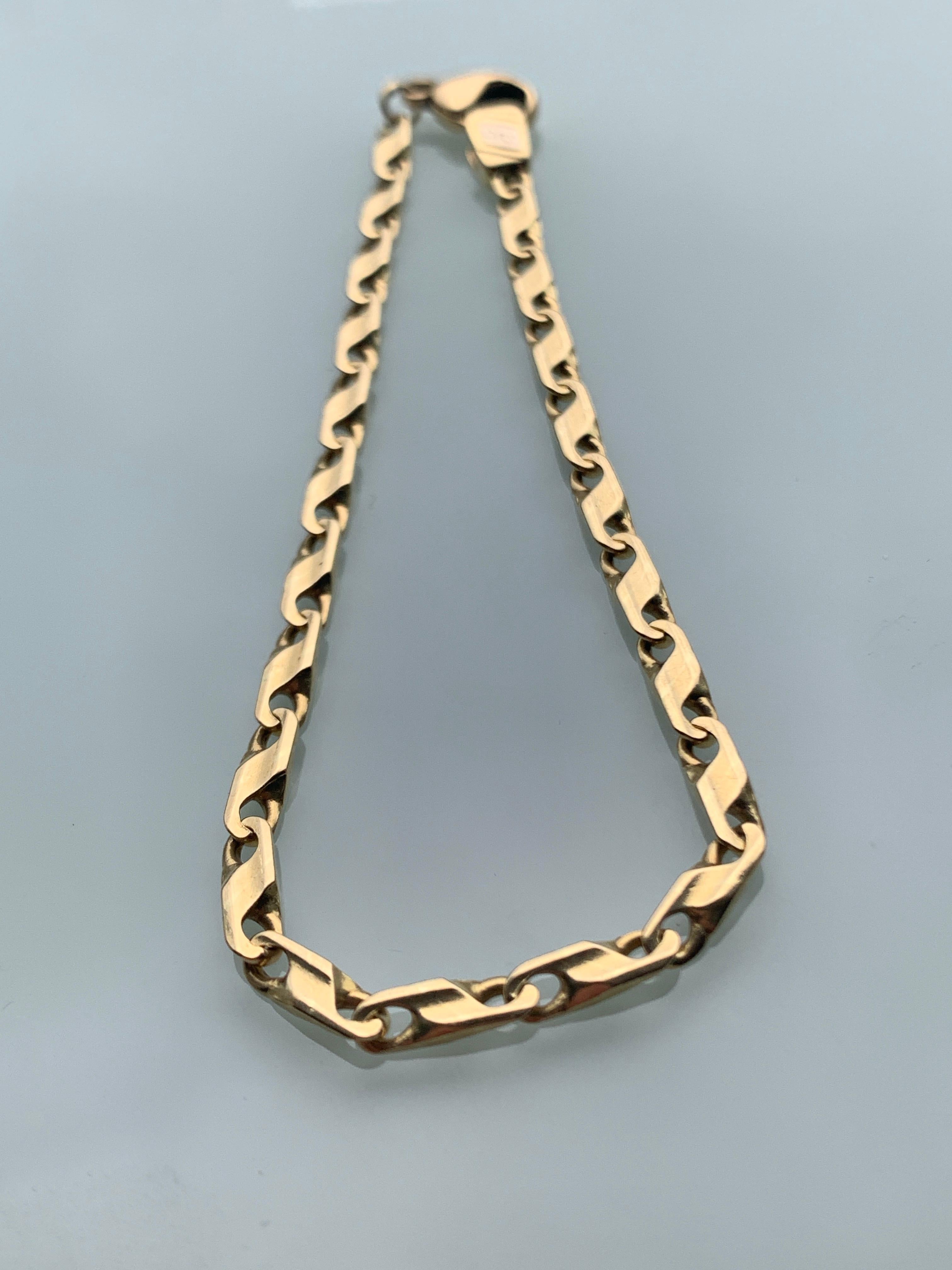 18 Karat 750 Goldarmband 9.7 Gramm 1