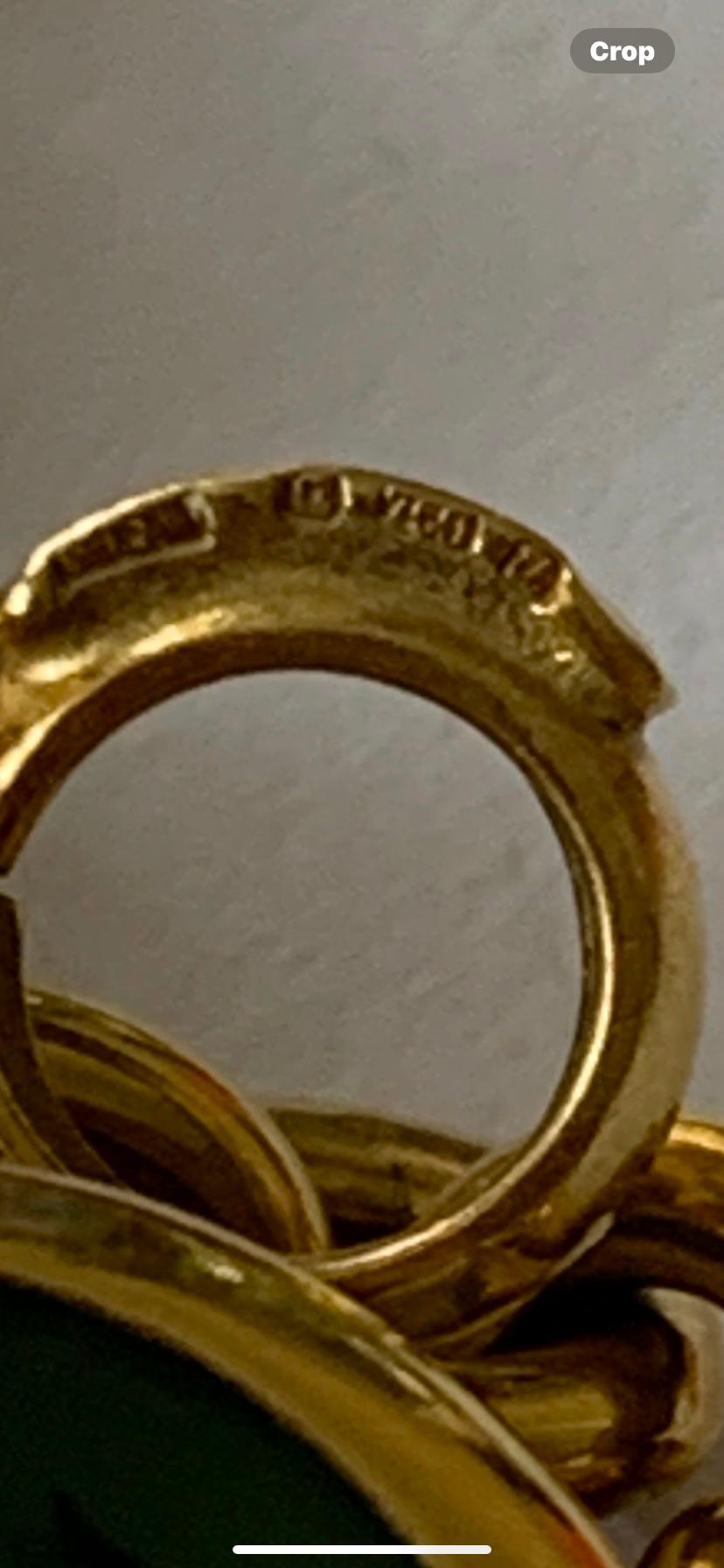 18ct 750 Gold Bracelet For Sale 3