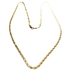 18ct 750 Gold Buckle Link Chain