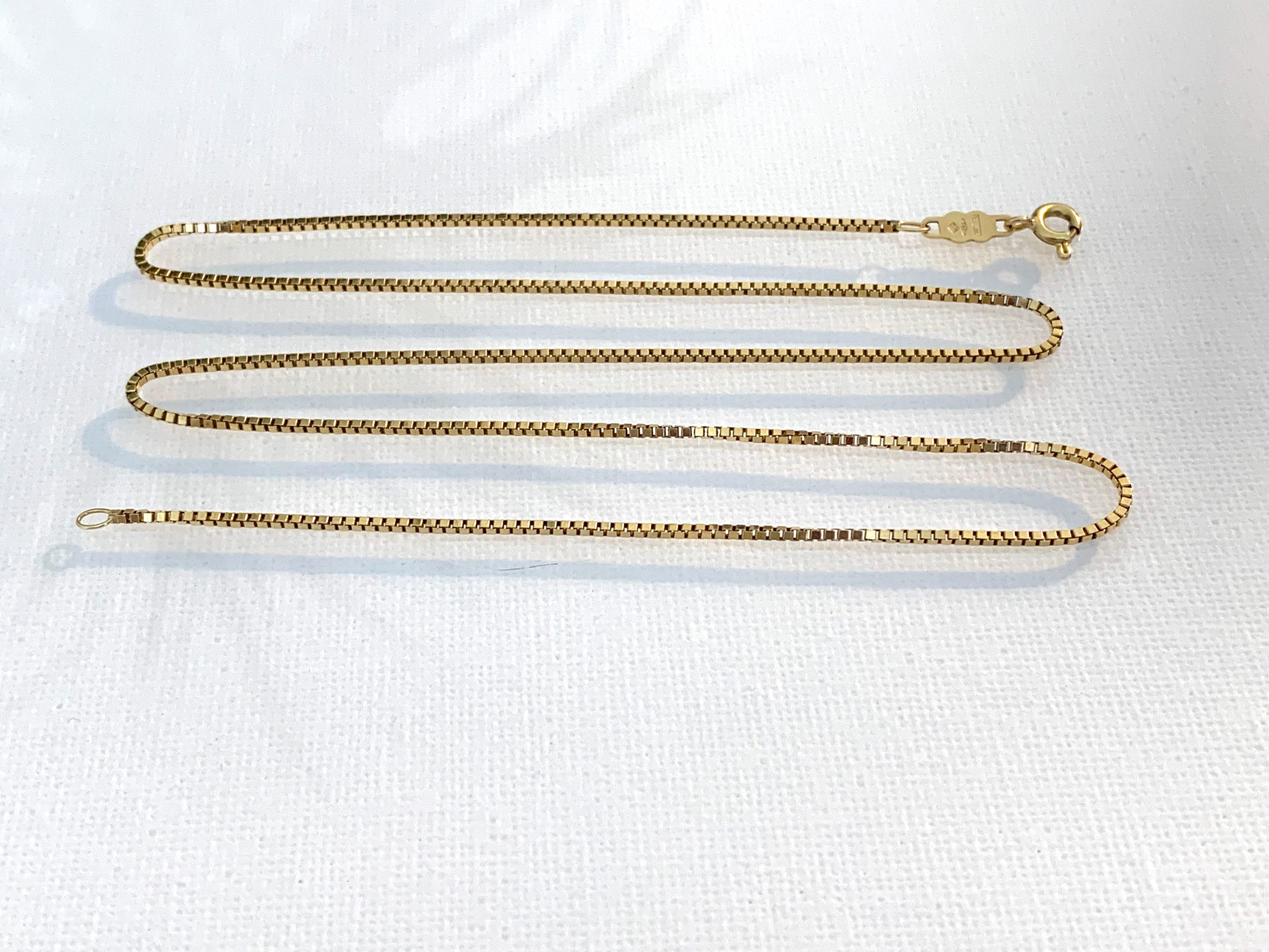 Catena in oro 18ct 750 degli orafi italiani UnoAErre in vendita 3