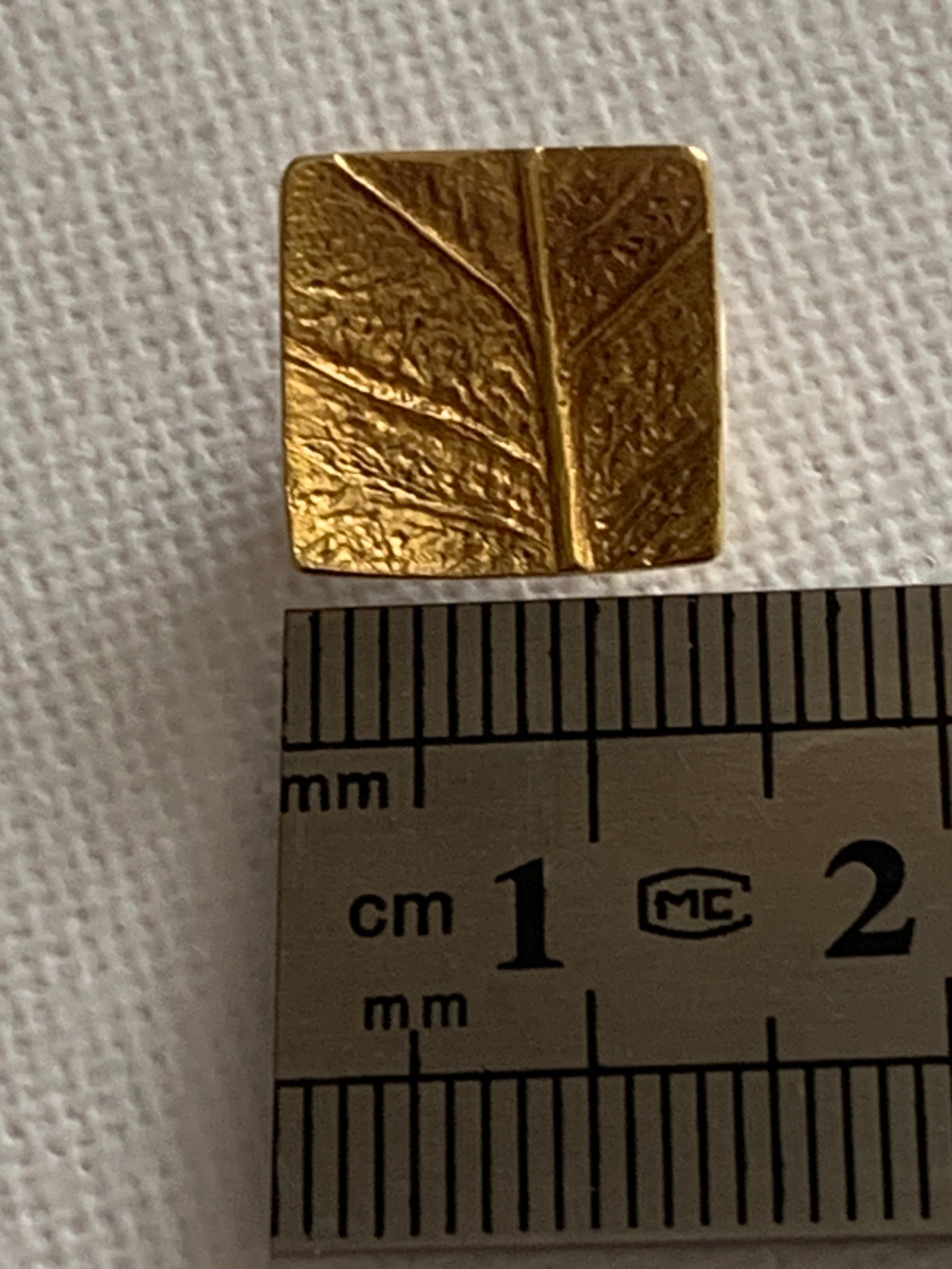 Artigiano Ciondolo artigianale contemporaneo in oro 18ct 750 in vendita