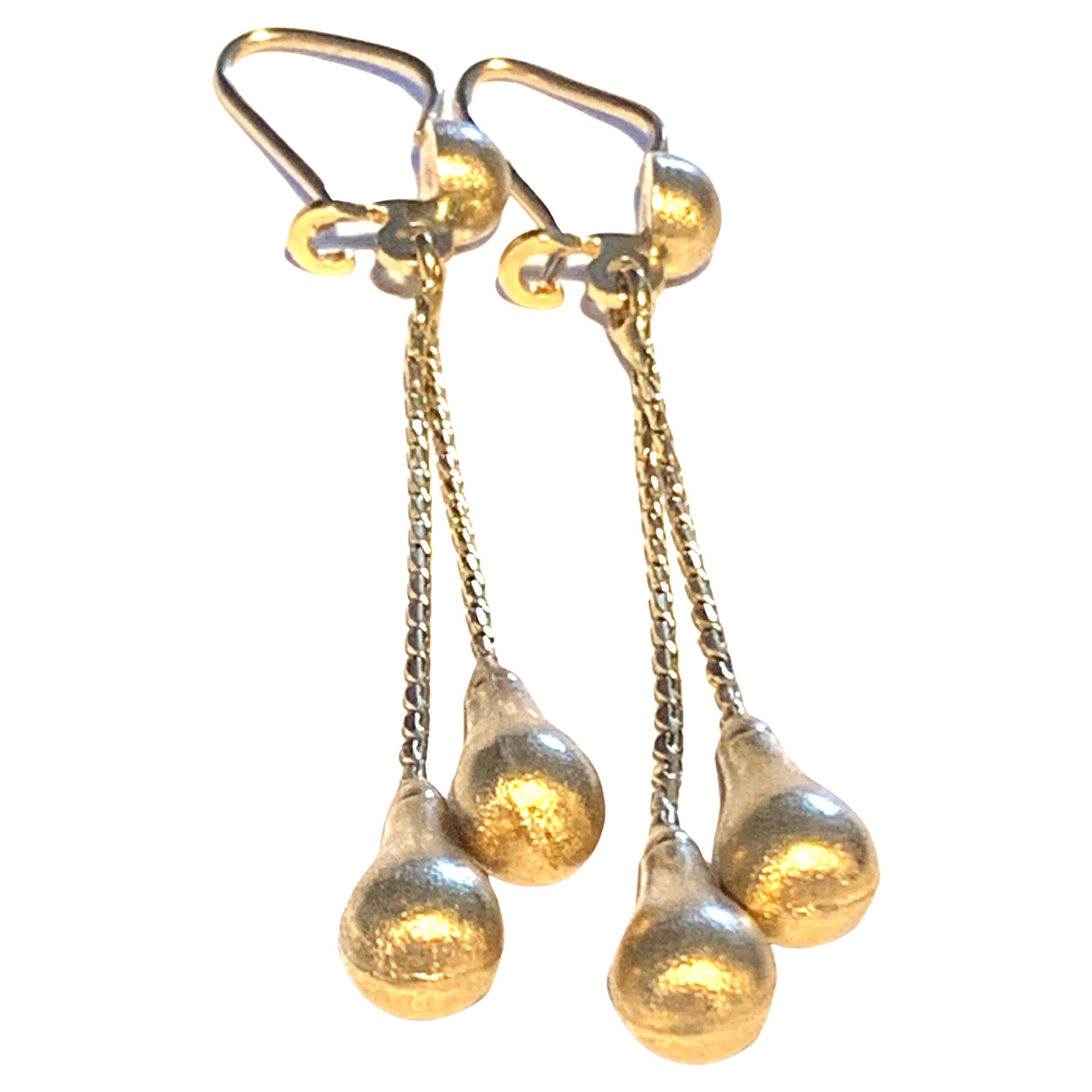 Boucles d'oreilles en or 750 18ct