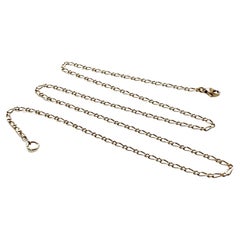 18 Karat 750 Gold Kette "Fledermaus 18""