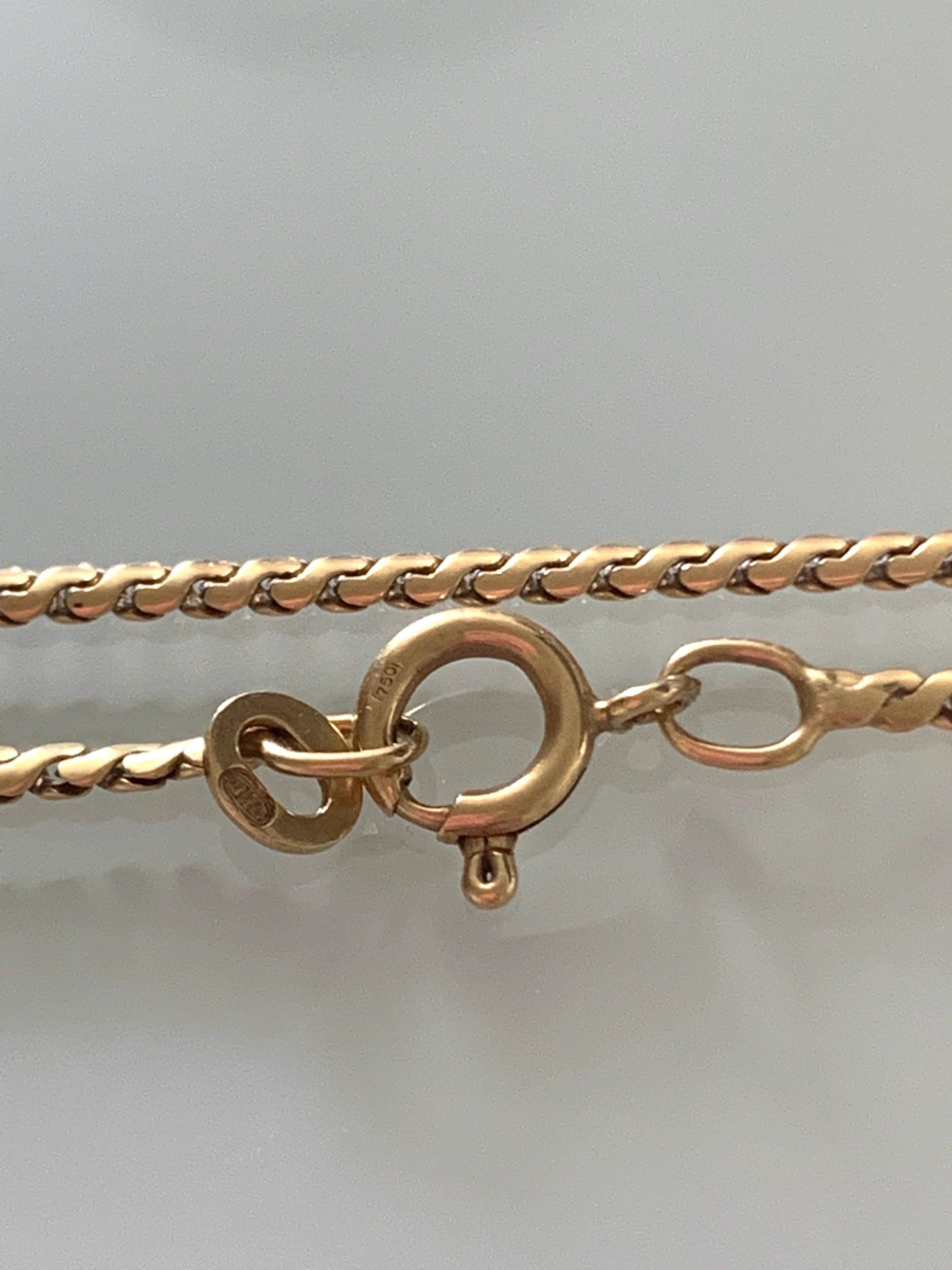 Women's 18ct 750 Gold Luxury 26.5 