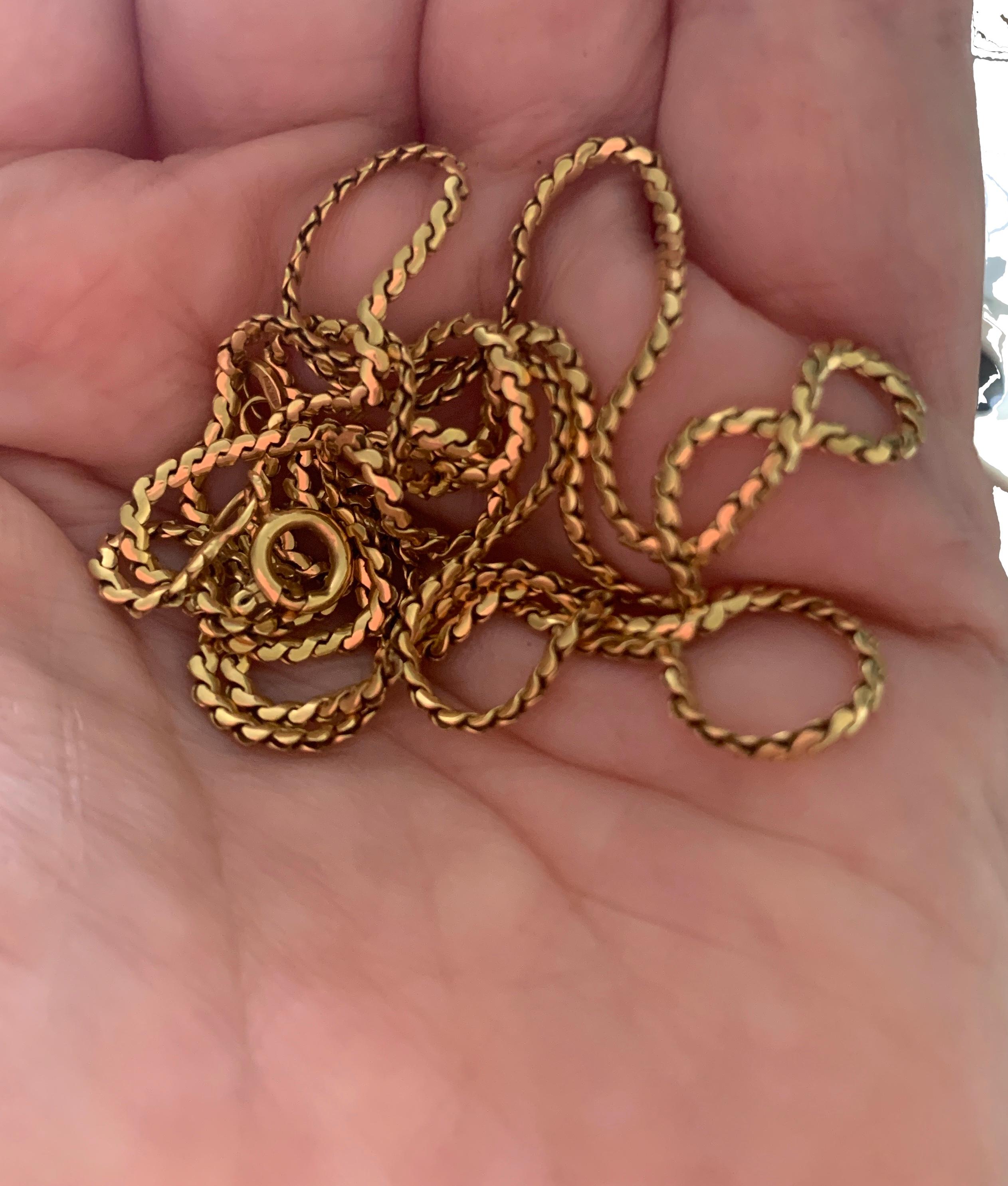 18ct 750 Gold Luxury 26.5 