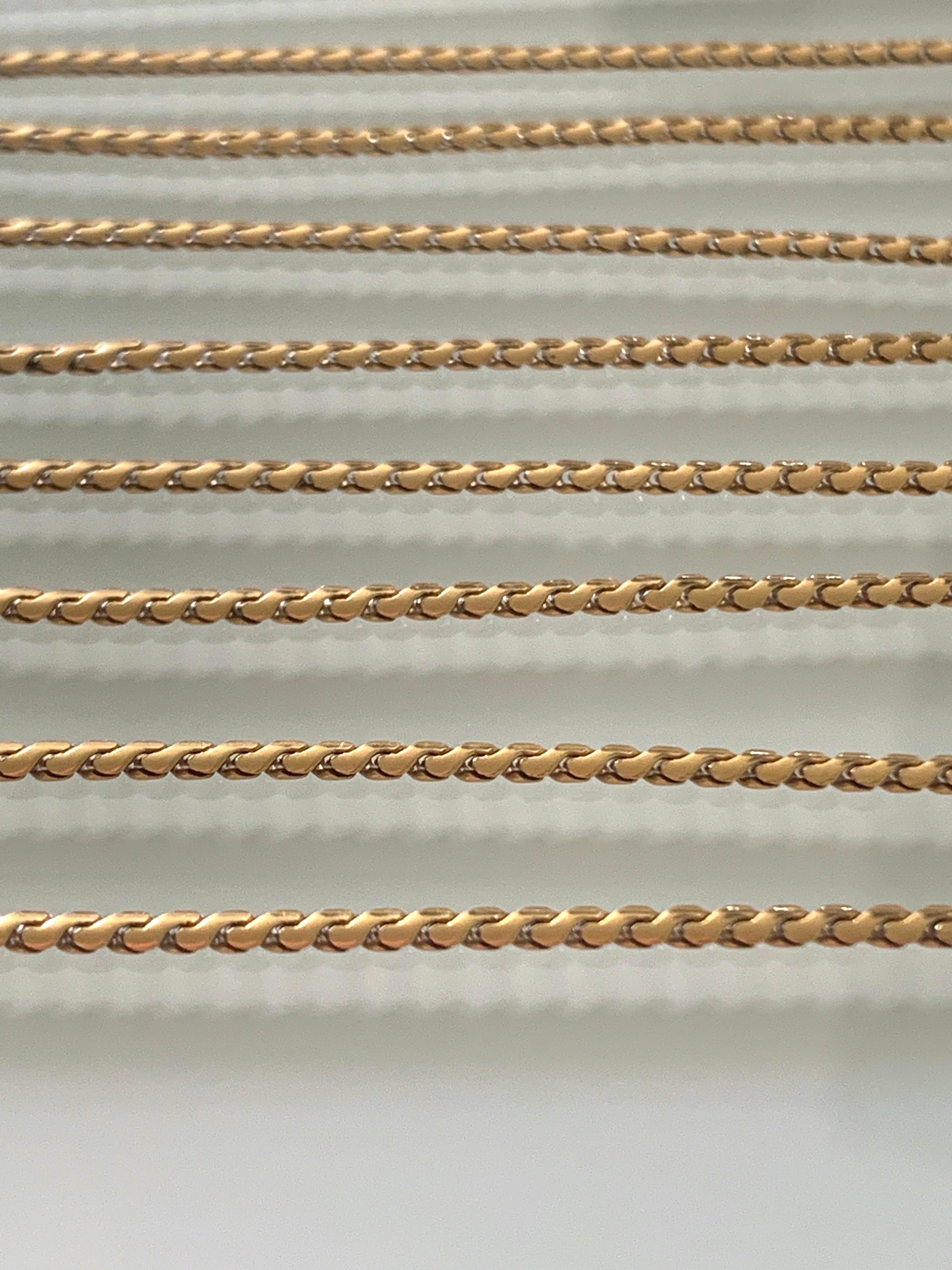 Modern 18ct 750 Gold Luxury 26.5 