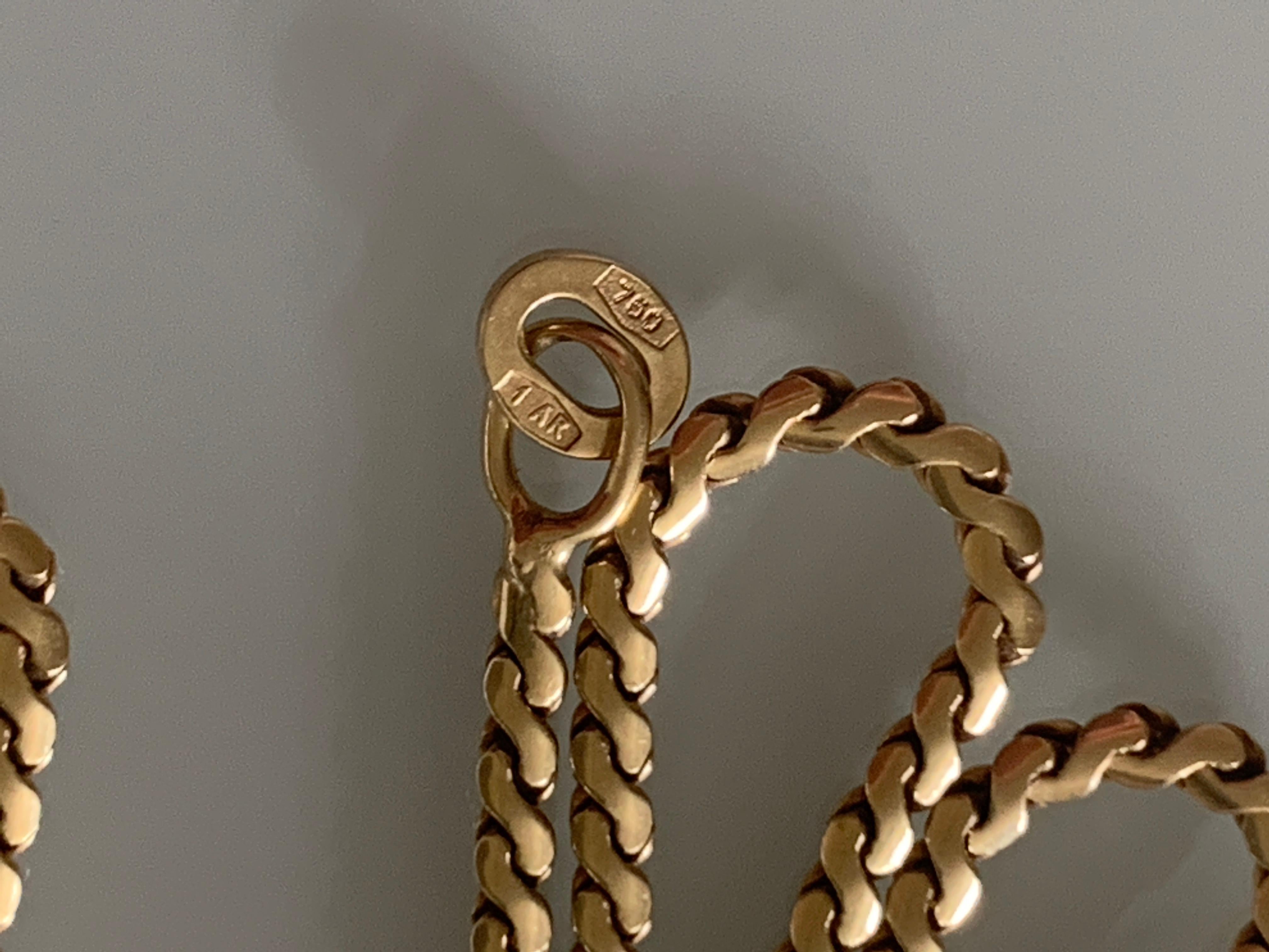 18ct 750 Gold Luxury 26.5 