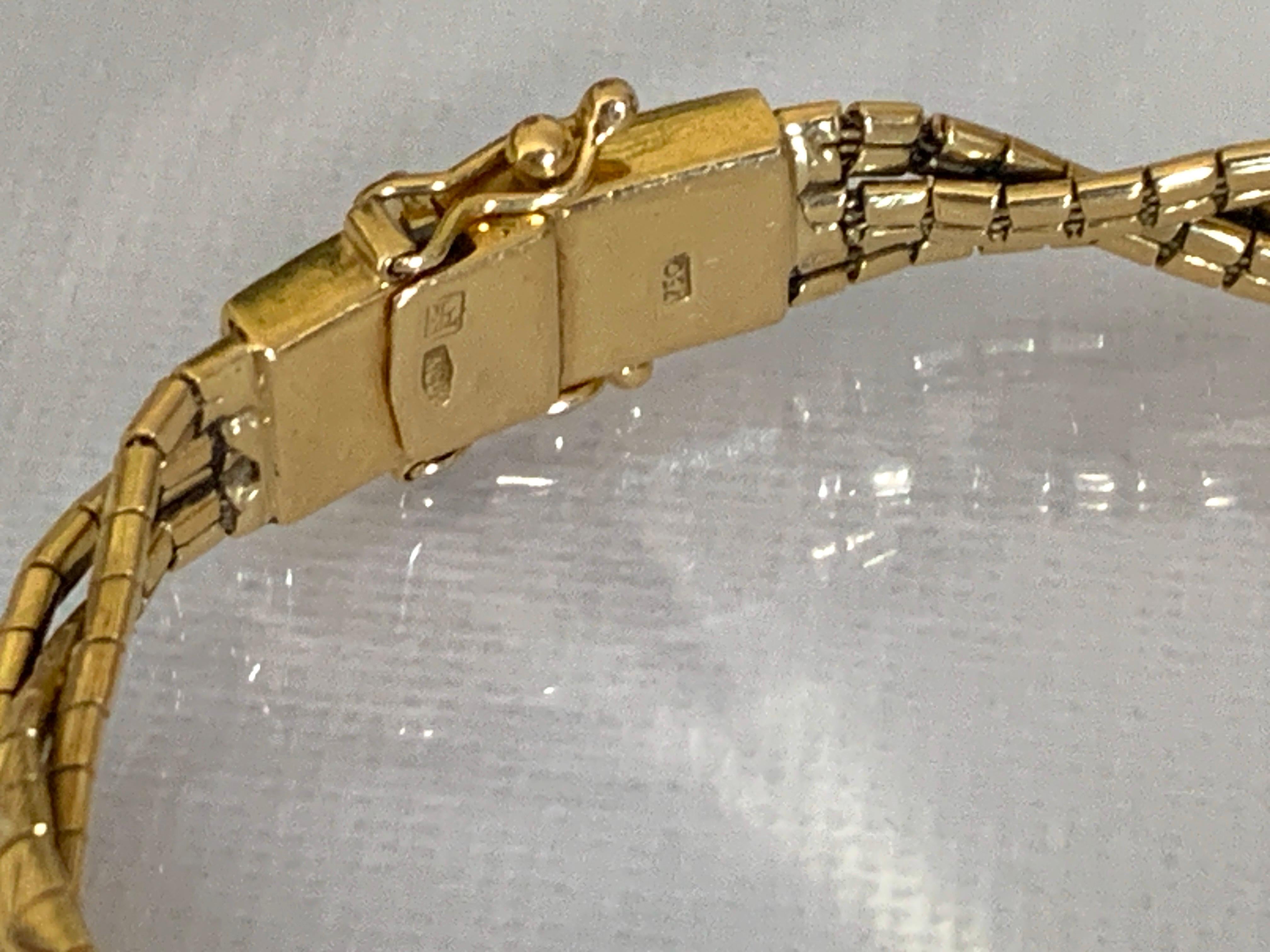 Bracciale vintage in oro 18ct 750 in vendita 3