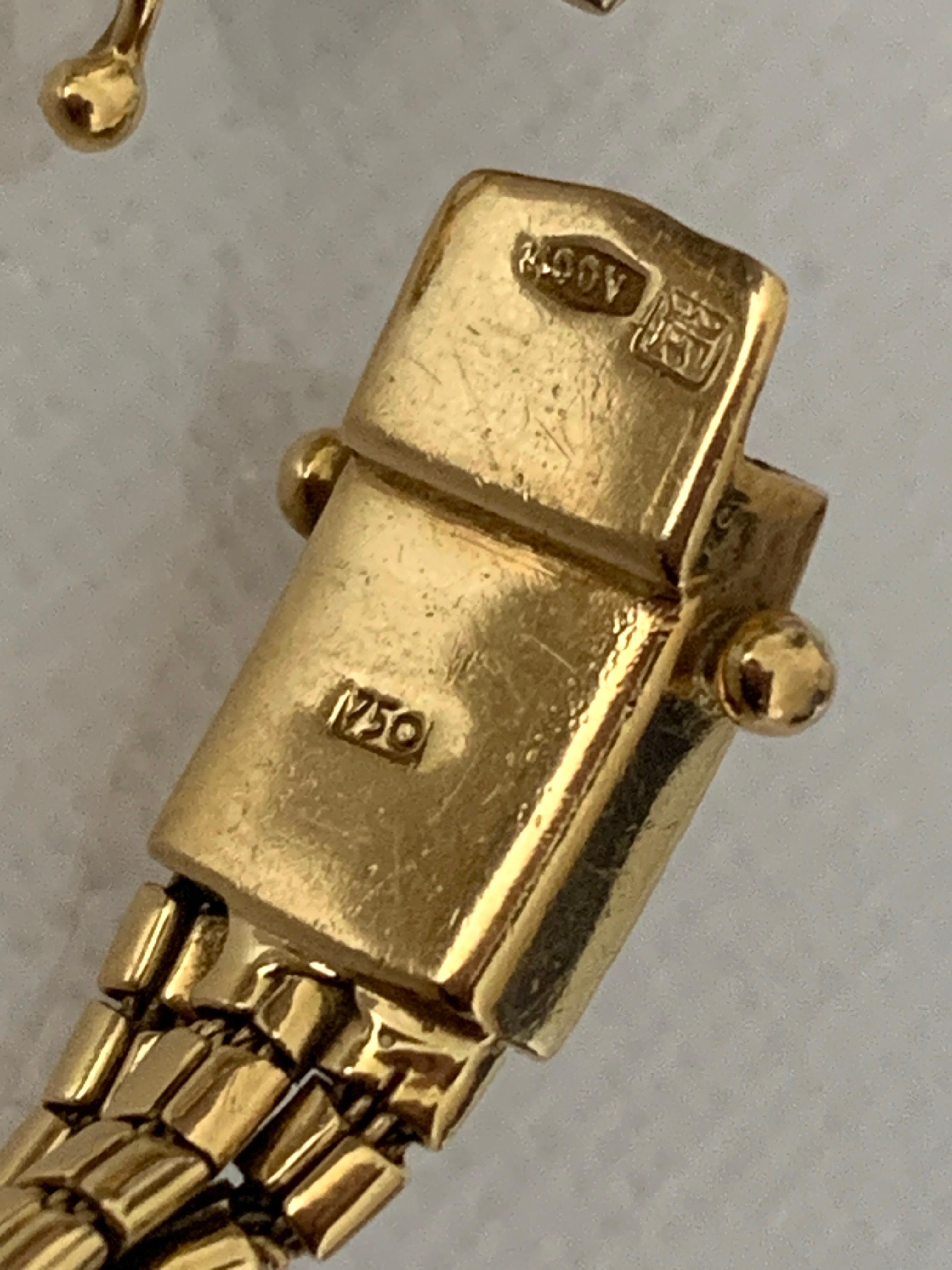 Bracciale vintage in oro 18ct 750 in vendita 4