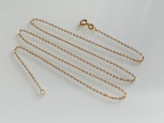 18ct 750 Italian Gold 22.5" Chain 2.99 grams