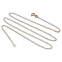 18ct 750 Italian Gold 22.5" Chain 2.99 grams