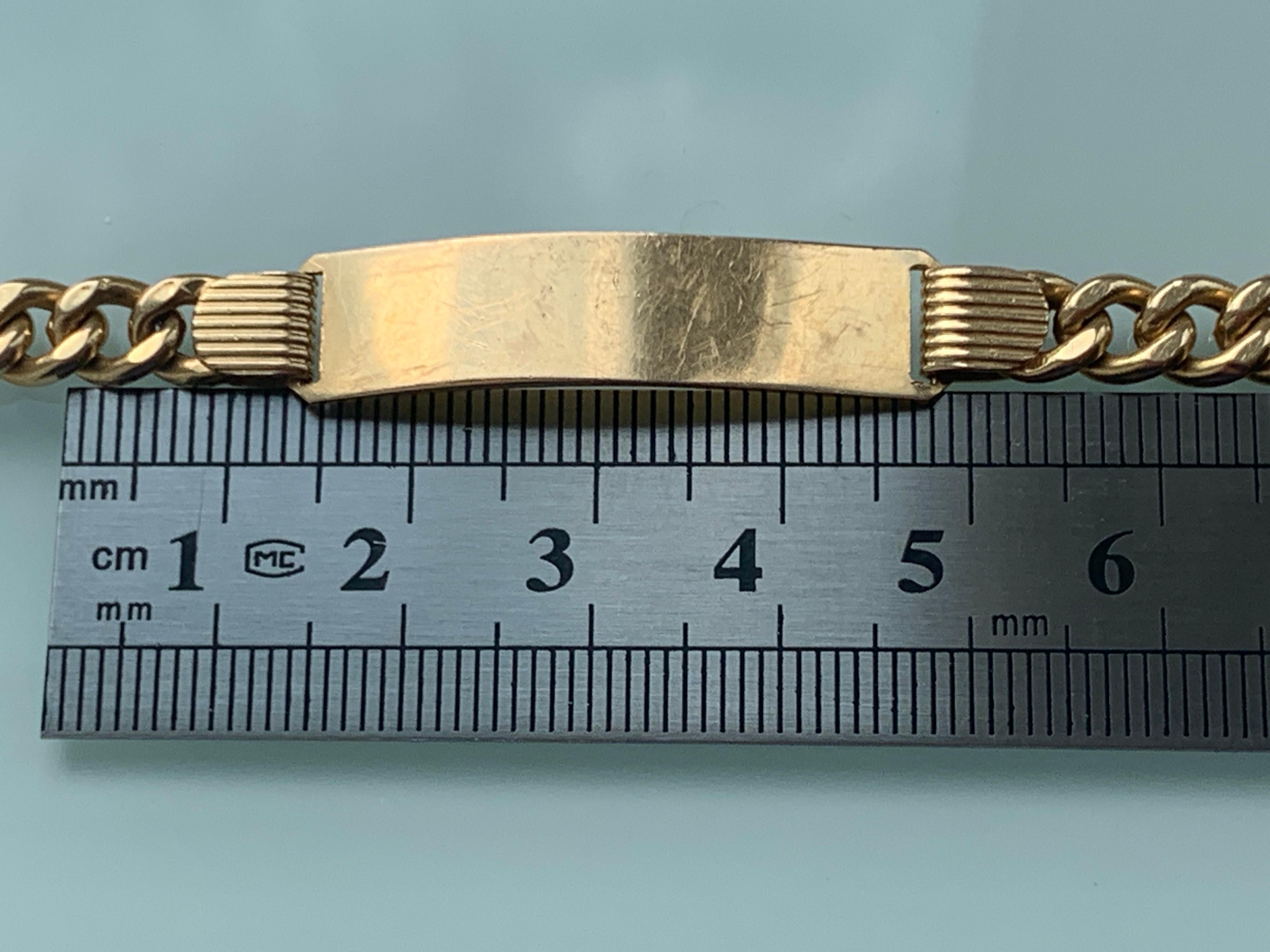 750 gold bracelet