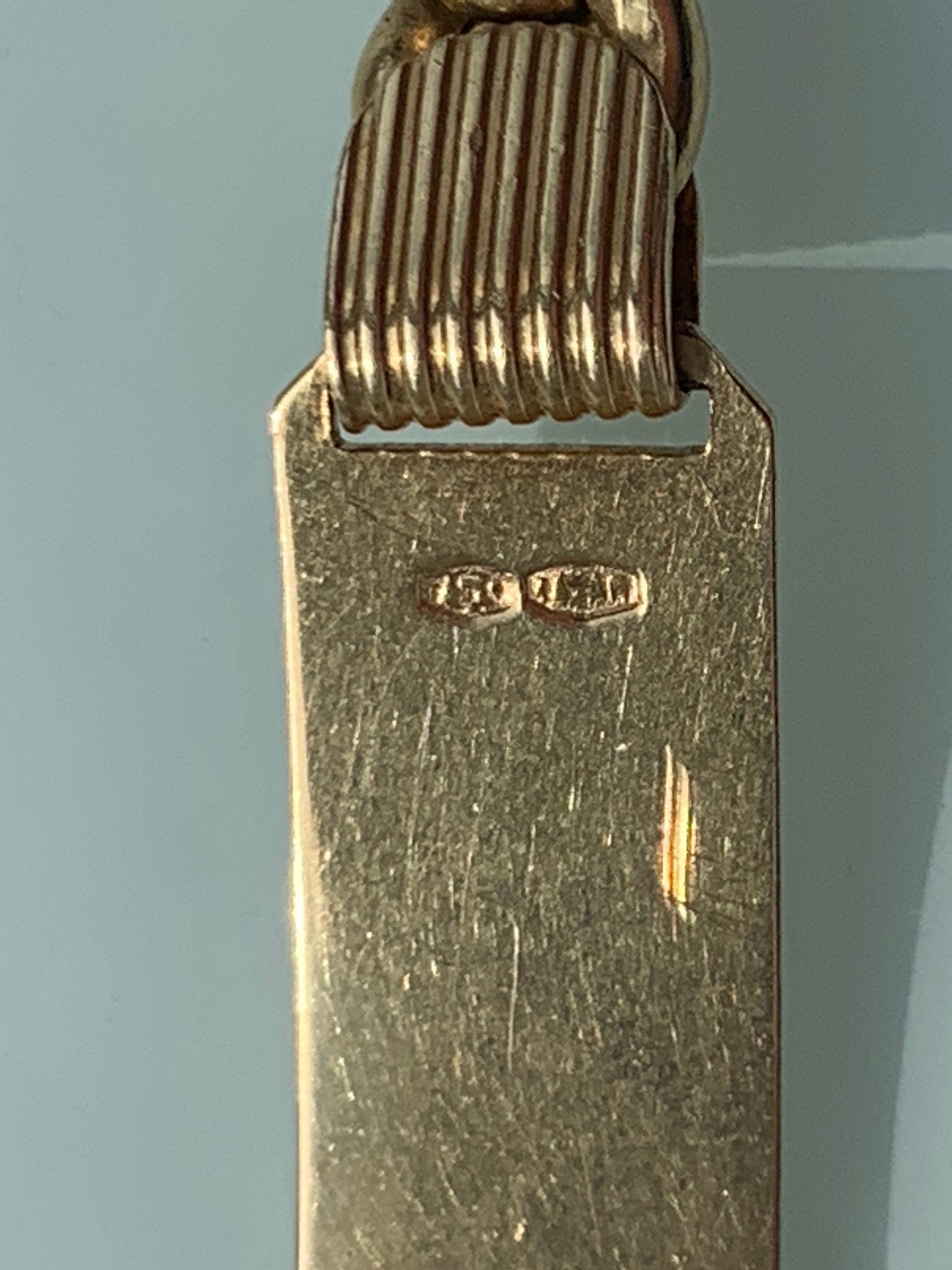 Retro 18ct Gold Bracelet