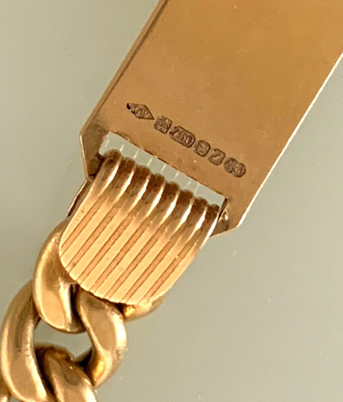 italy 750 gold bracelet