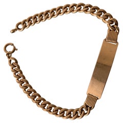 Bracciale Identità d'epoca in oro italiano 18ct 750