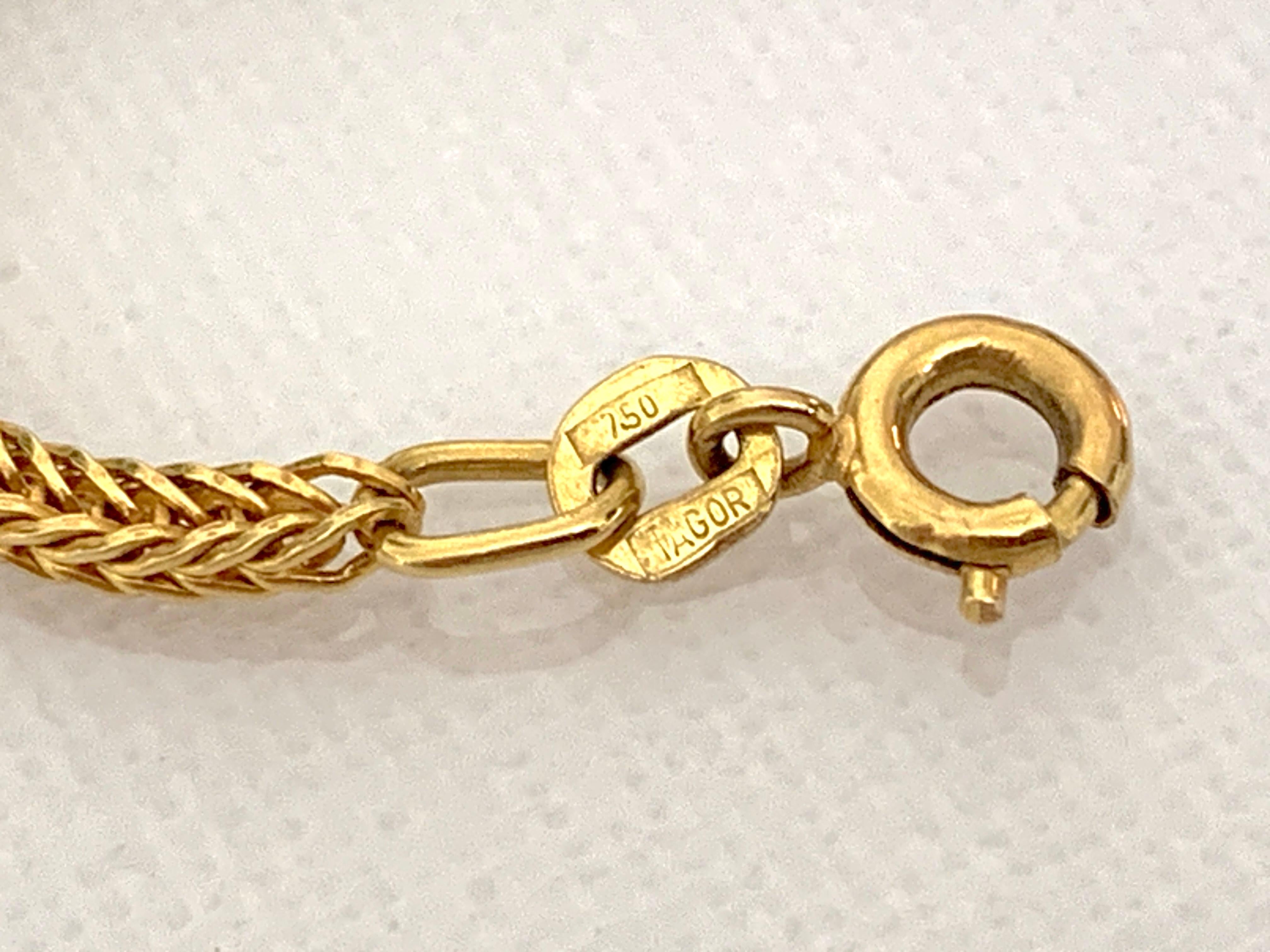 Collana in oro 18ct da 27,5
