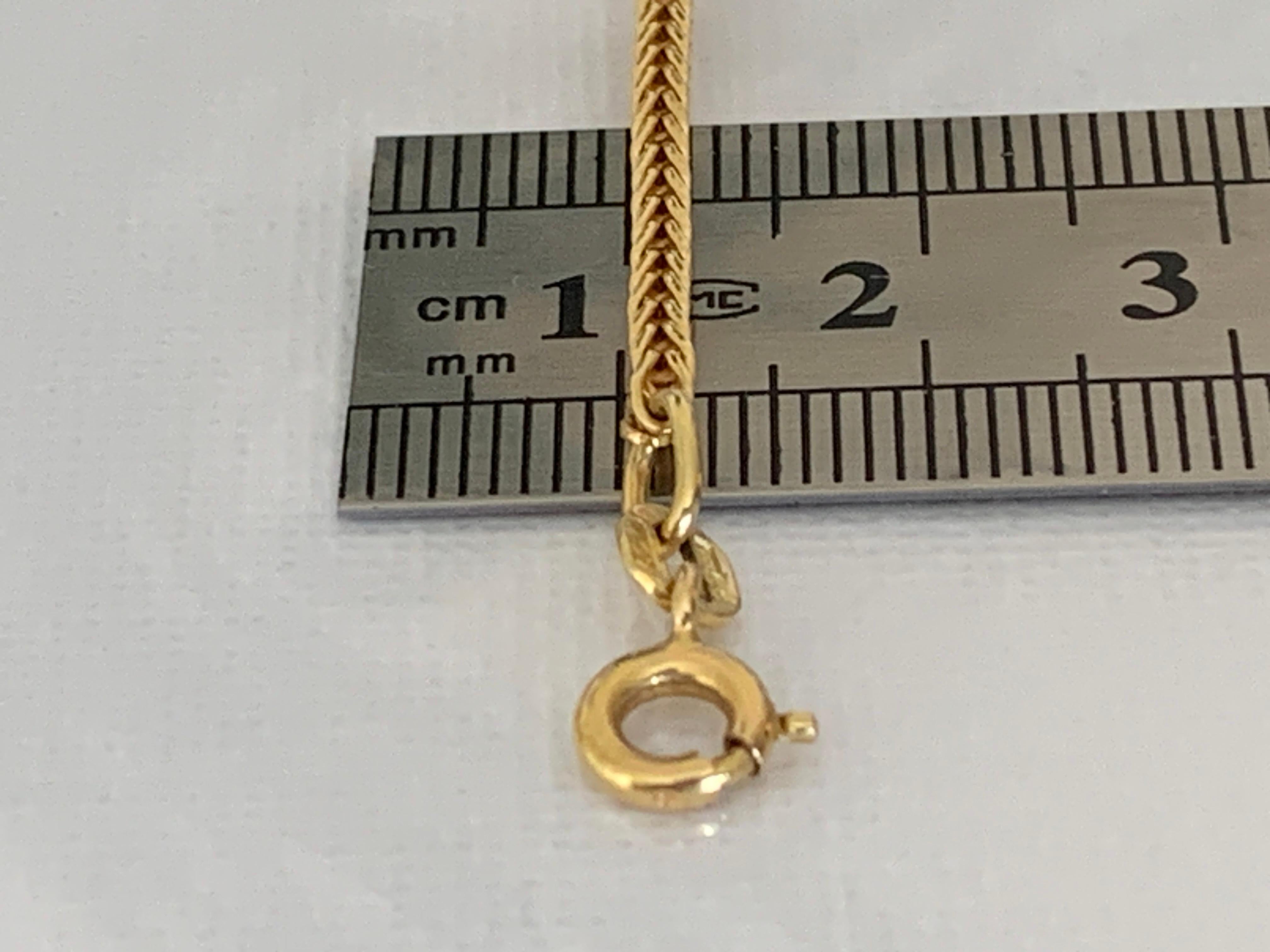 Collana in oro 18ct da 27,5