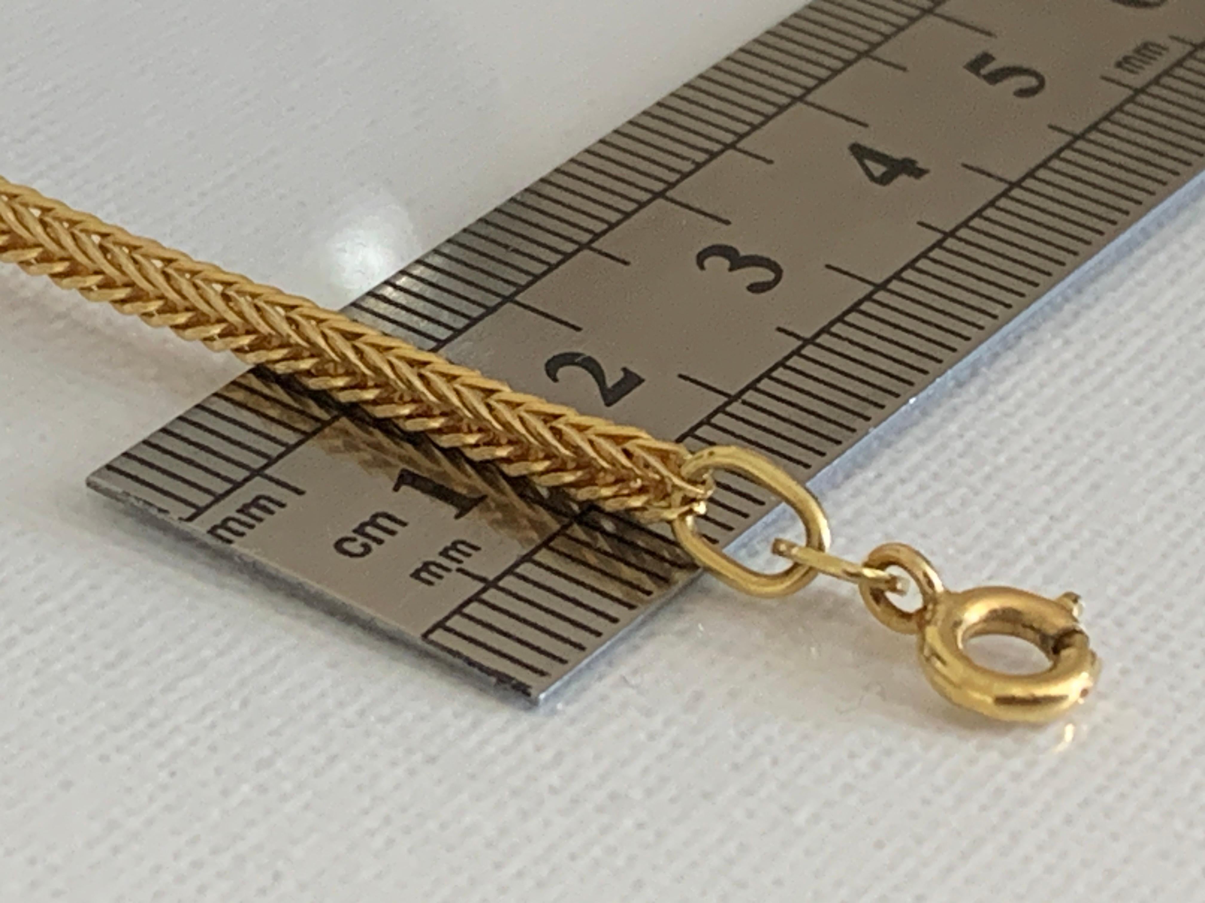 Collana in oro 18ct da 27,5