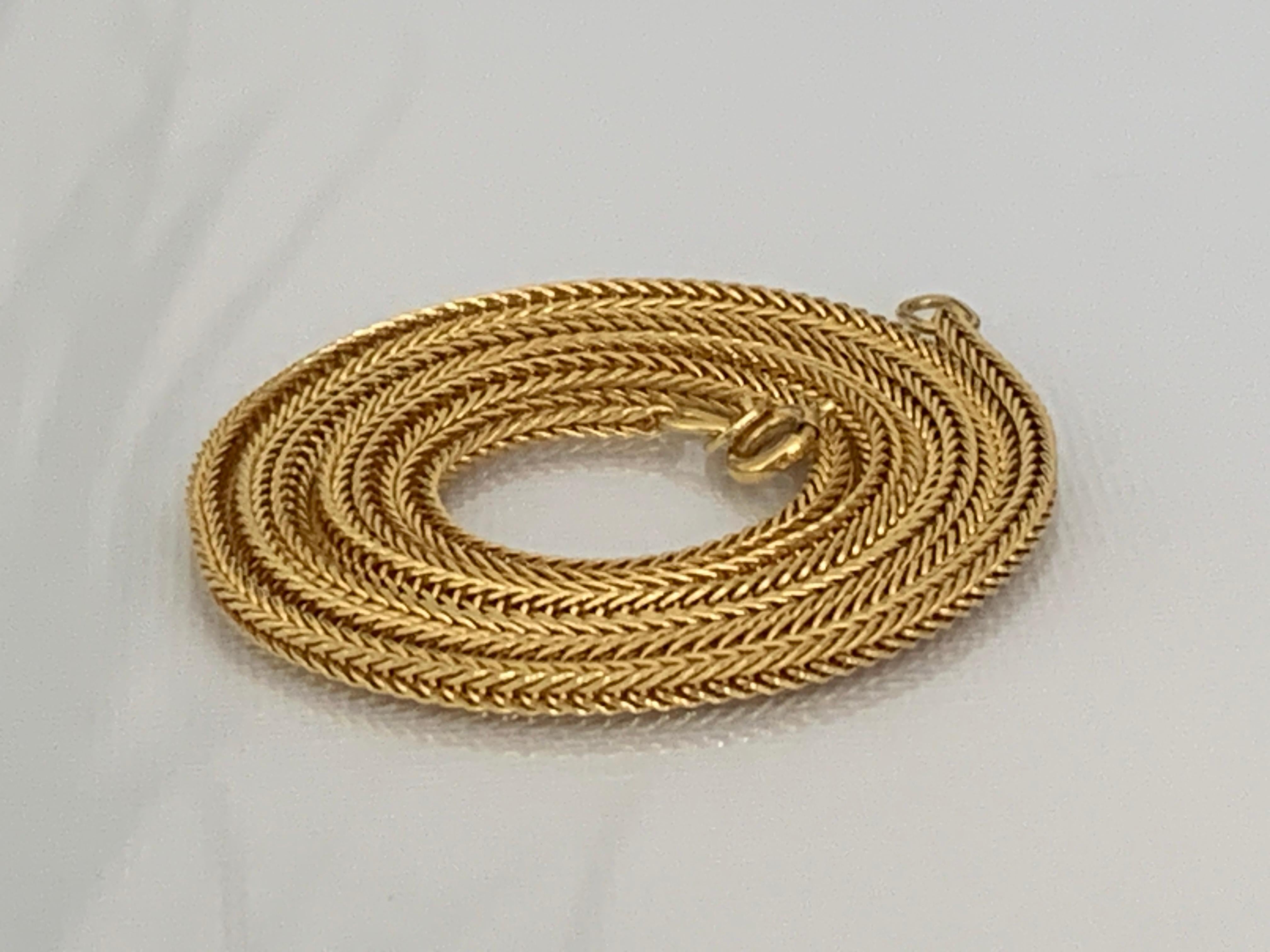 Collana in oro 18ct da 27,5