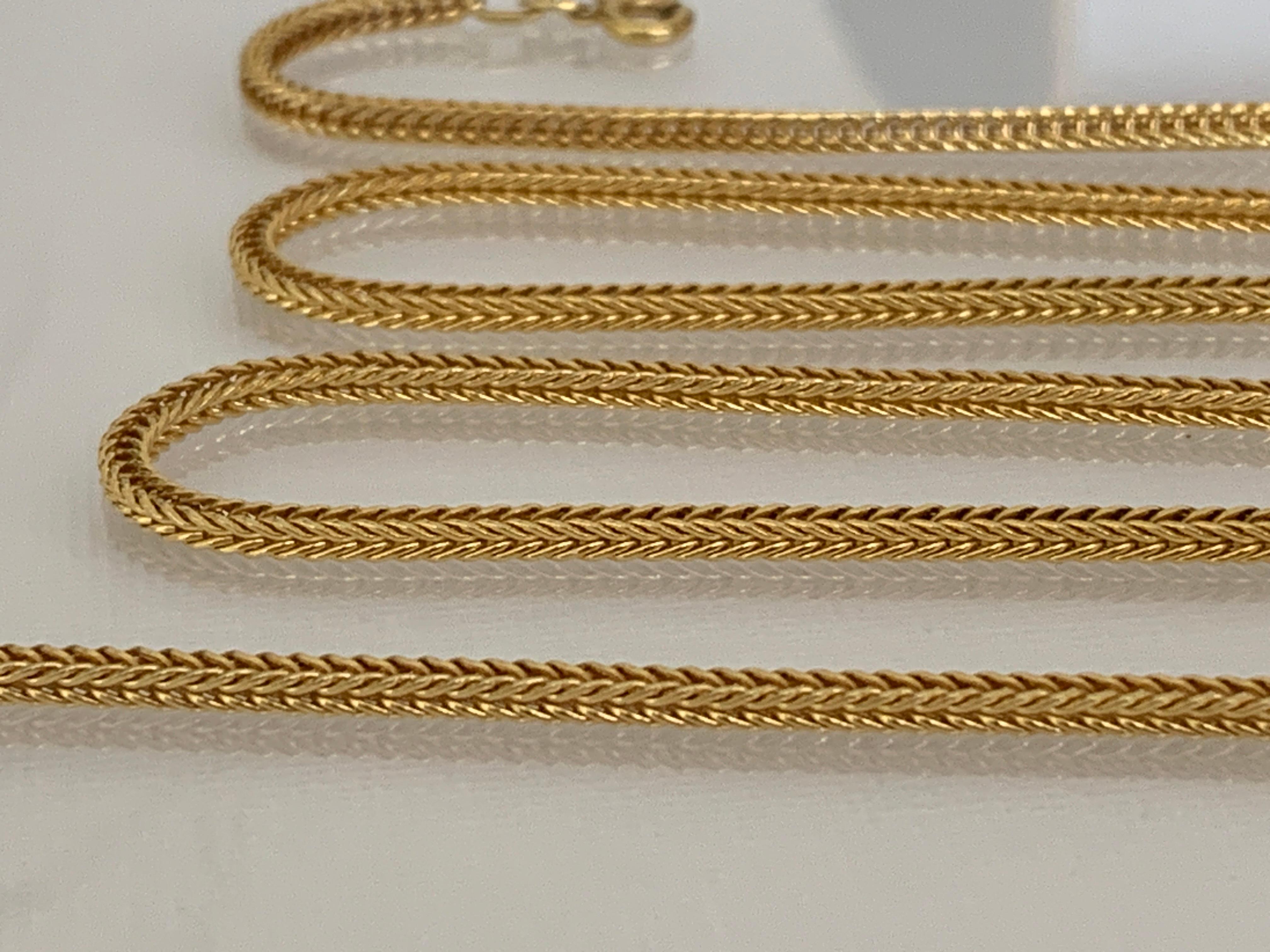 Bizantino Collana in oro 18ct da 27,5