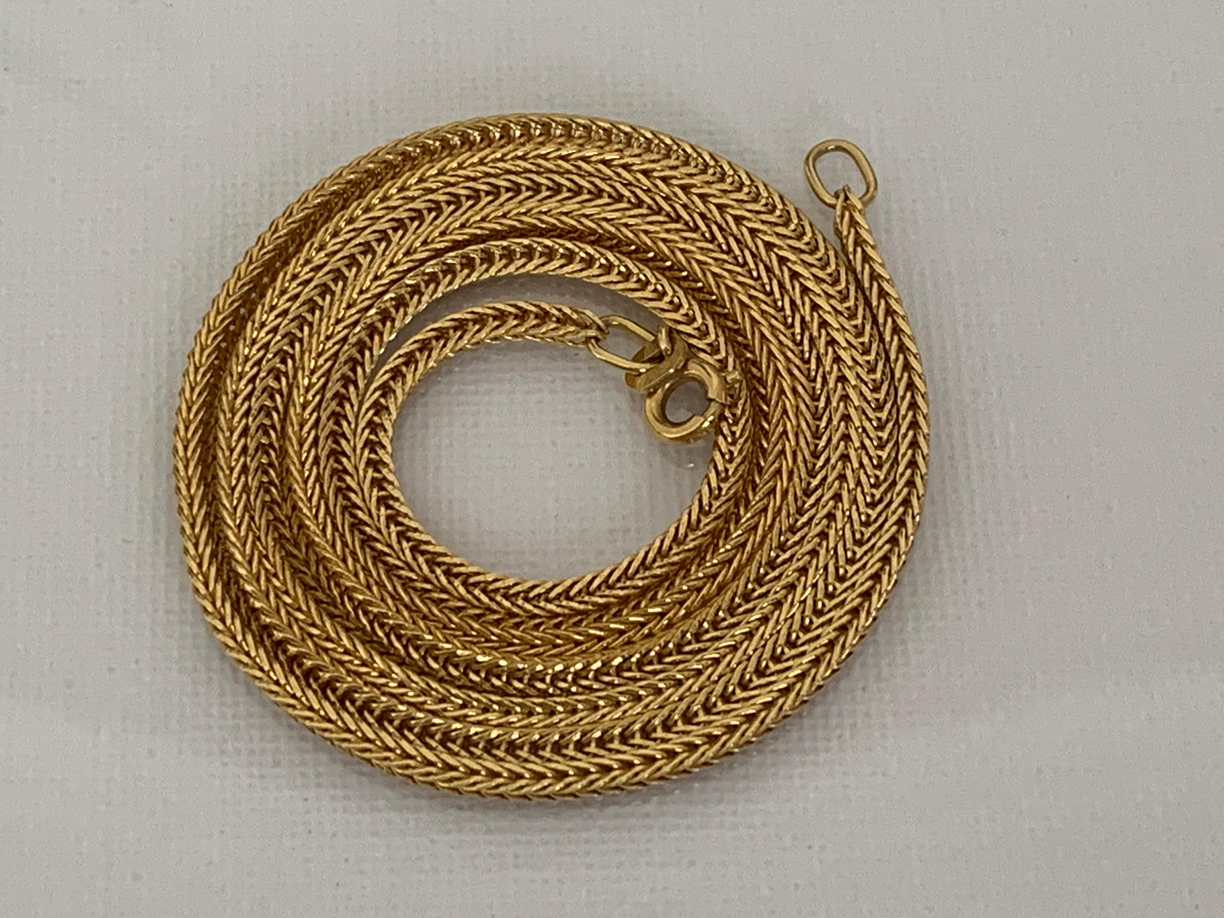 Collana in oro 18ct da 27,5