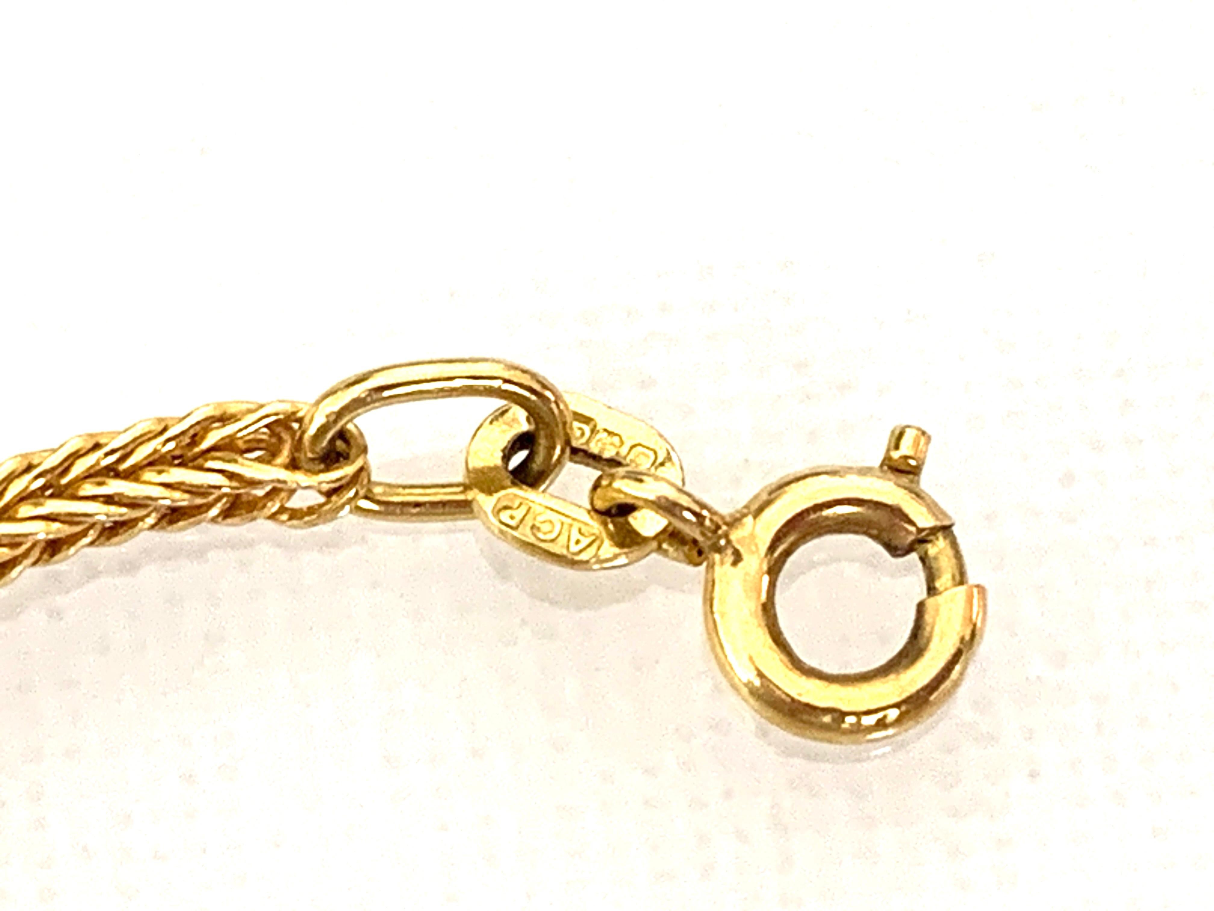 Collana in oro 18ct da 27,5