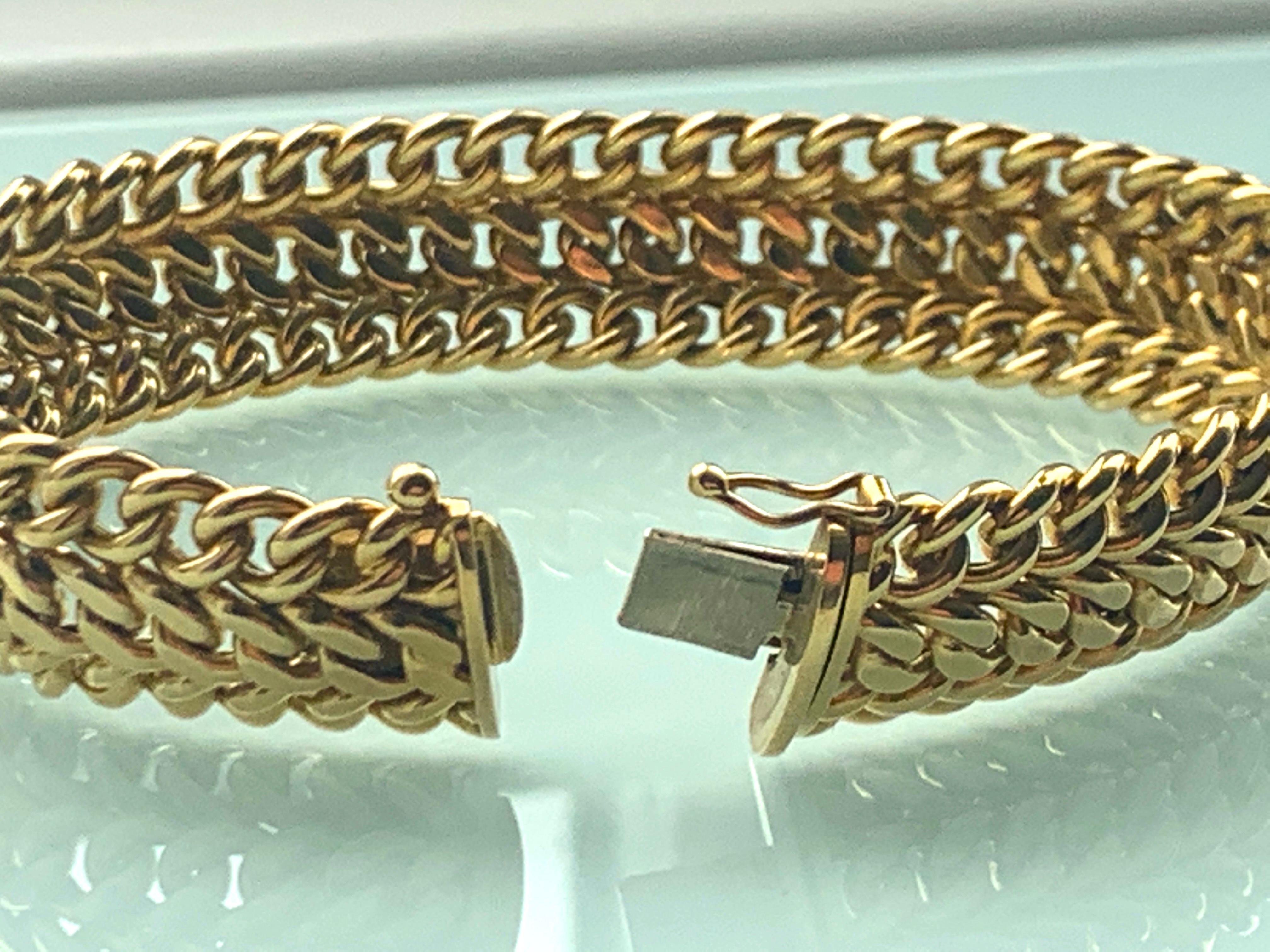 Bracciale in oro 18ct 7,7