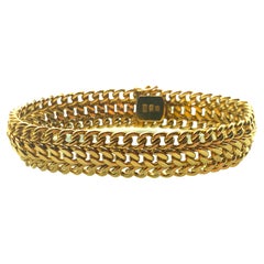 18ct Gold 7.7" Bracelet 31.3 grams