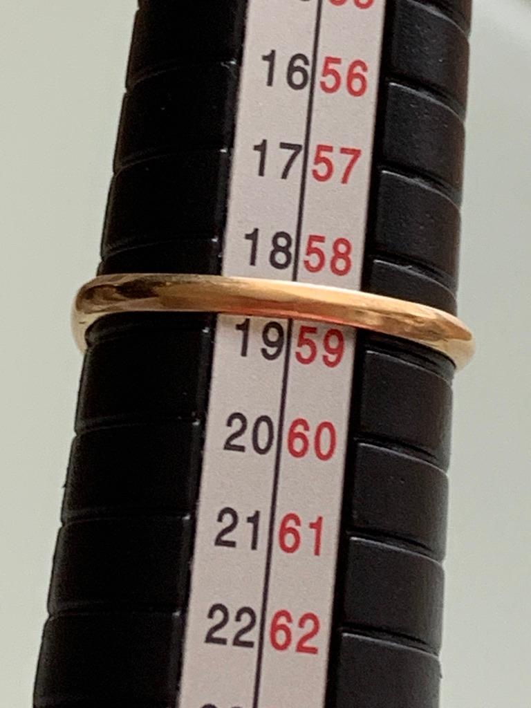 Donna Anello in oro 18ct con diamante antico da 0,33 carati in vendita