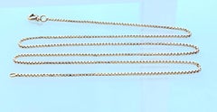 18ct Gold Box Chain