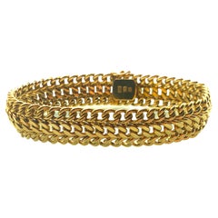 18ct Gold 7.7" Bracelet