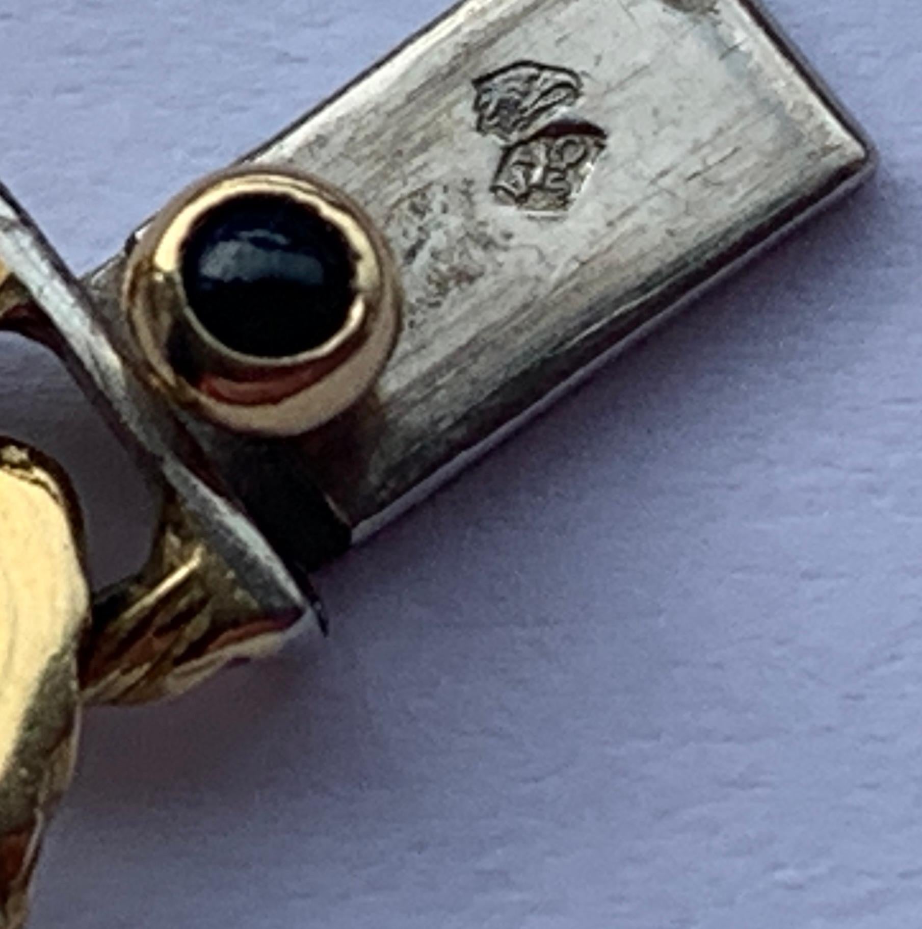 Bracelet Caplain Paris en or 18ct en vente 8