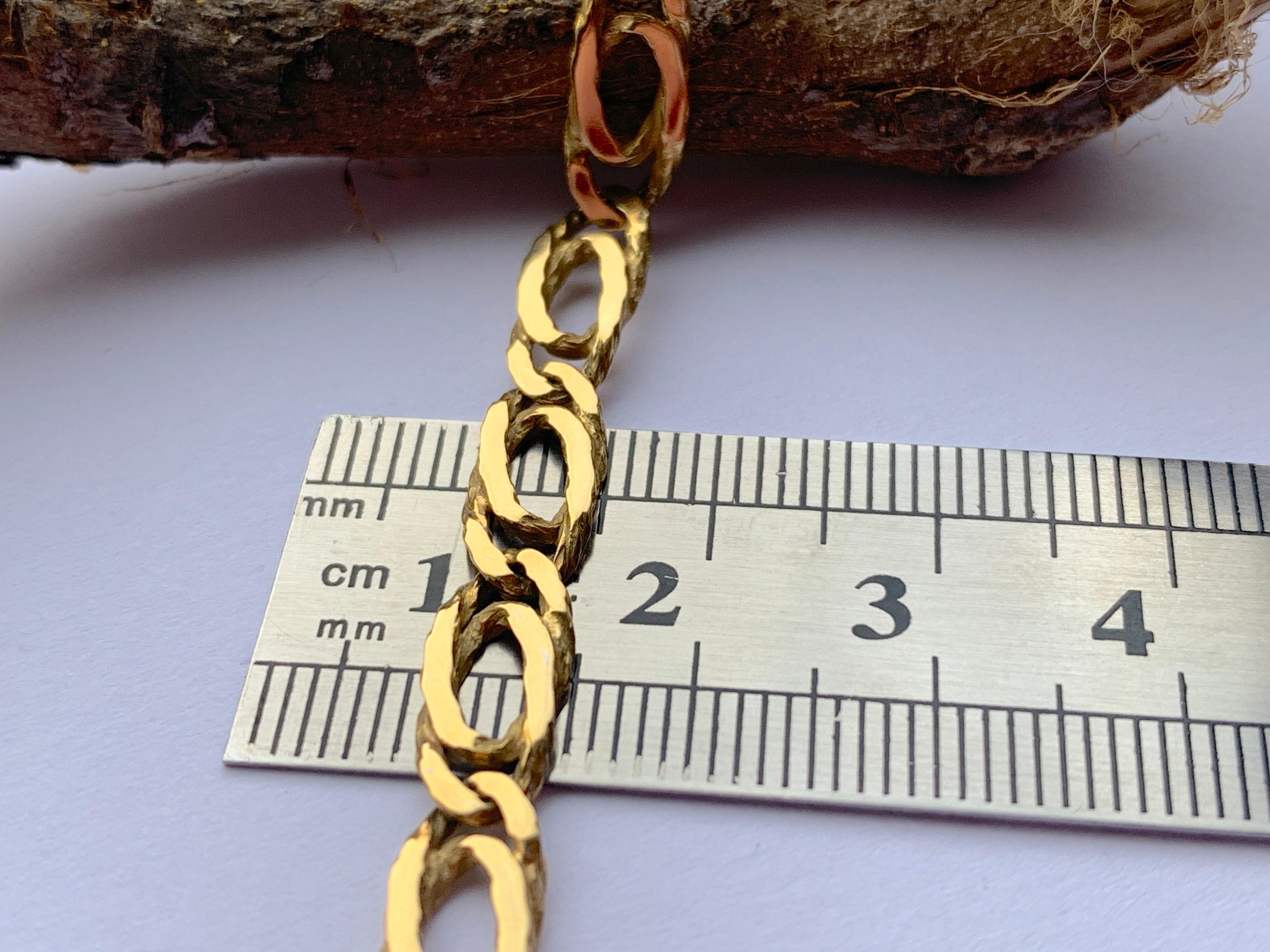 Bracelet Caplain Paris en or 18ct Unisexe en vente